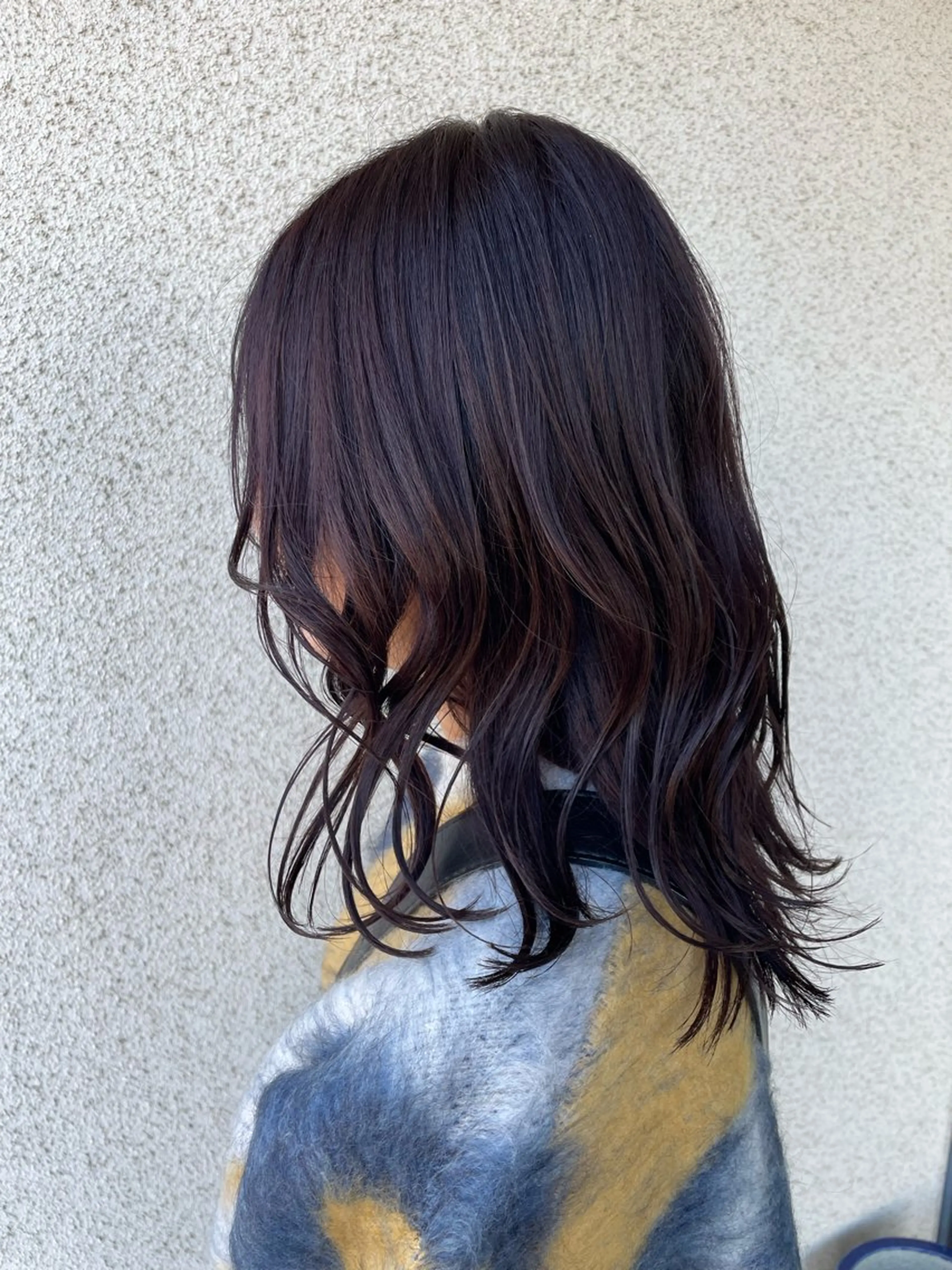 ミディアム レイヤーカット 藤村 翔充のヘアスタイル