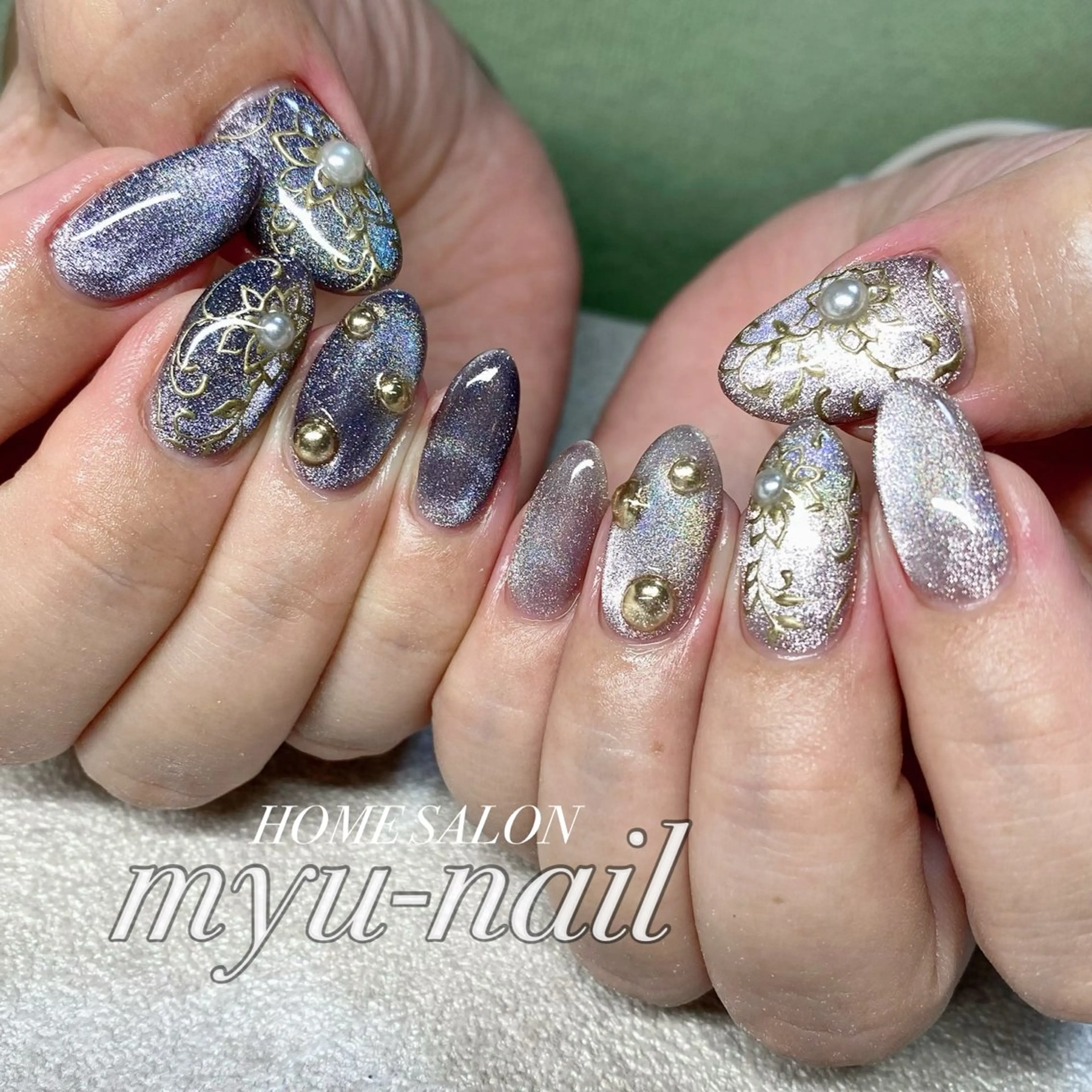 ネイル ホームサロン myu-nailのネイルデザイン