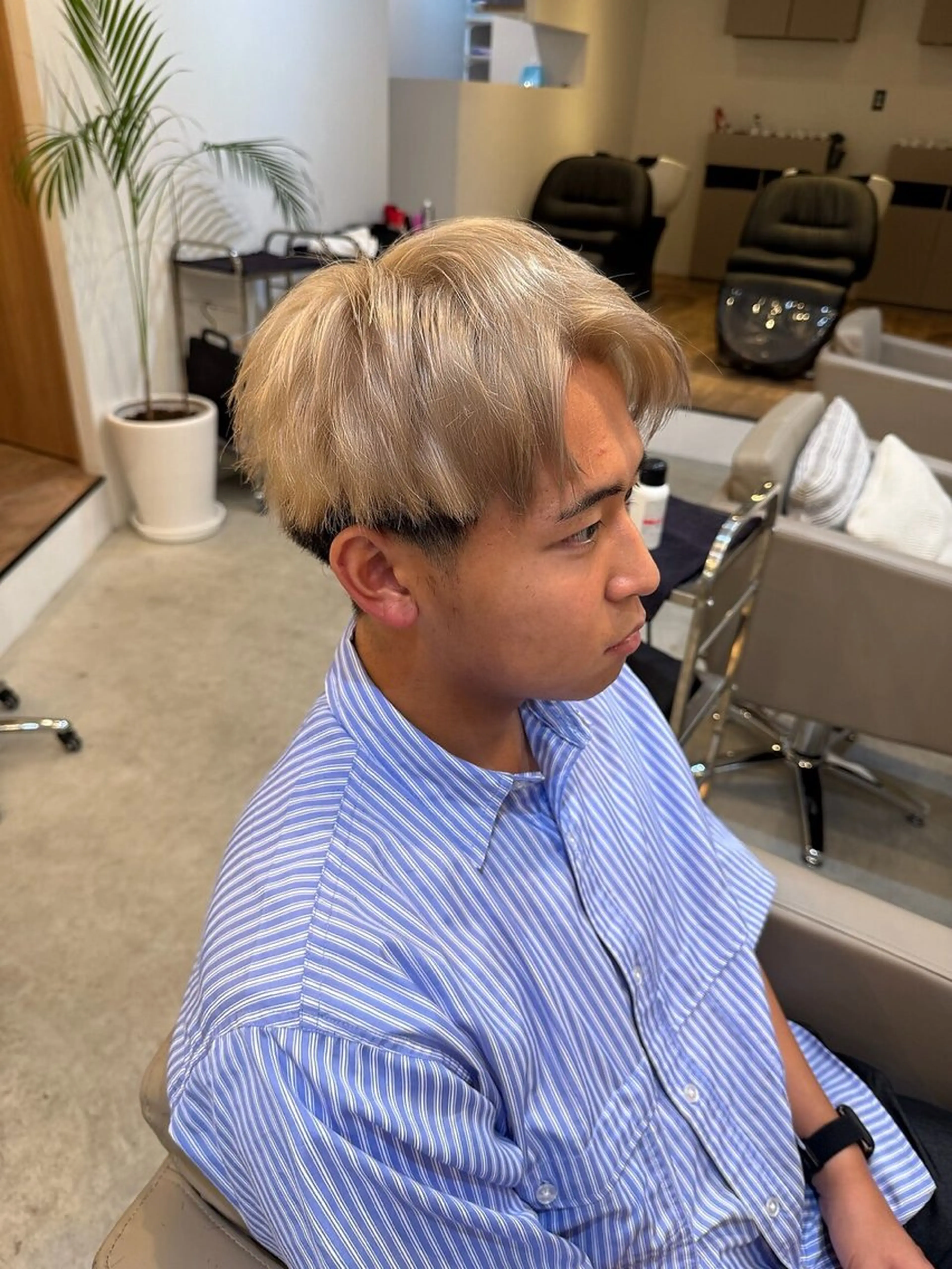 カラー メンズ カット ヘアカラー トリートメント メンズ特化 美容師misakiのヘアスタイル