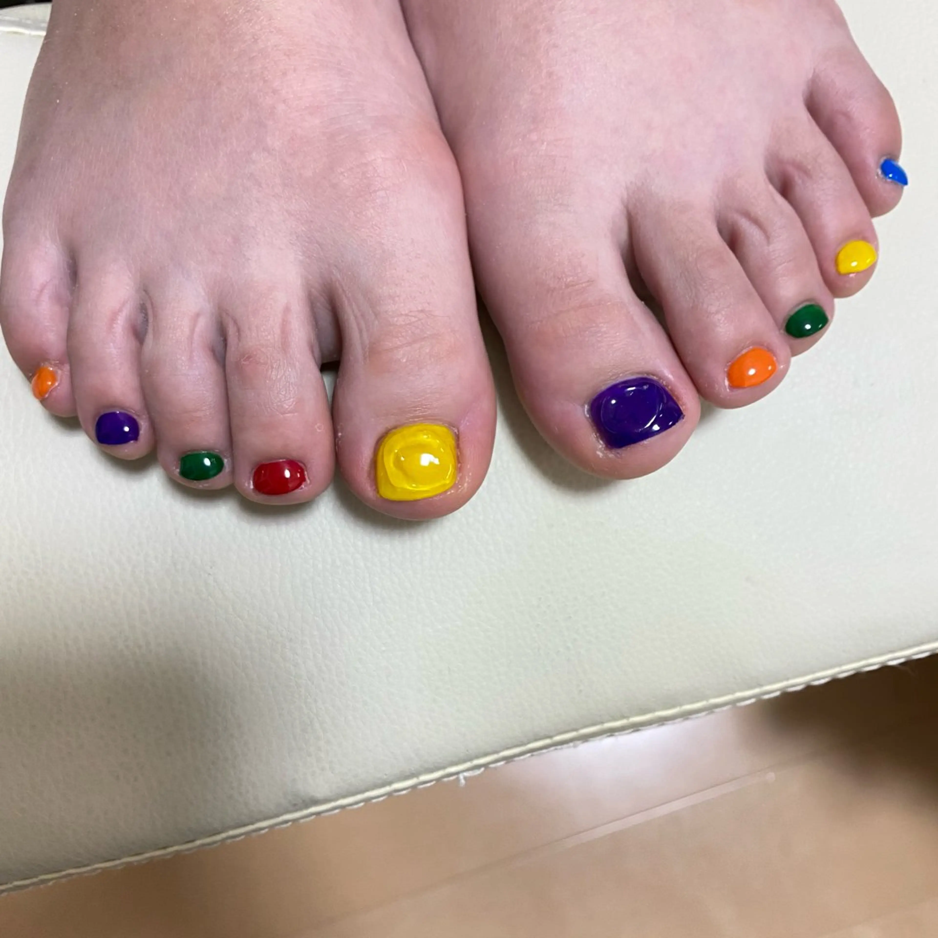 ネイル フットネイル ぷっくりネイル フットネイル COCO +のエステ・リラクイメージ