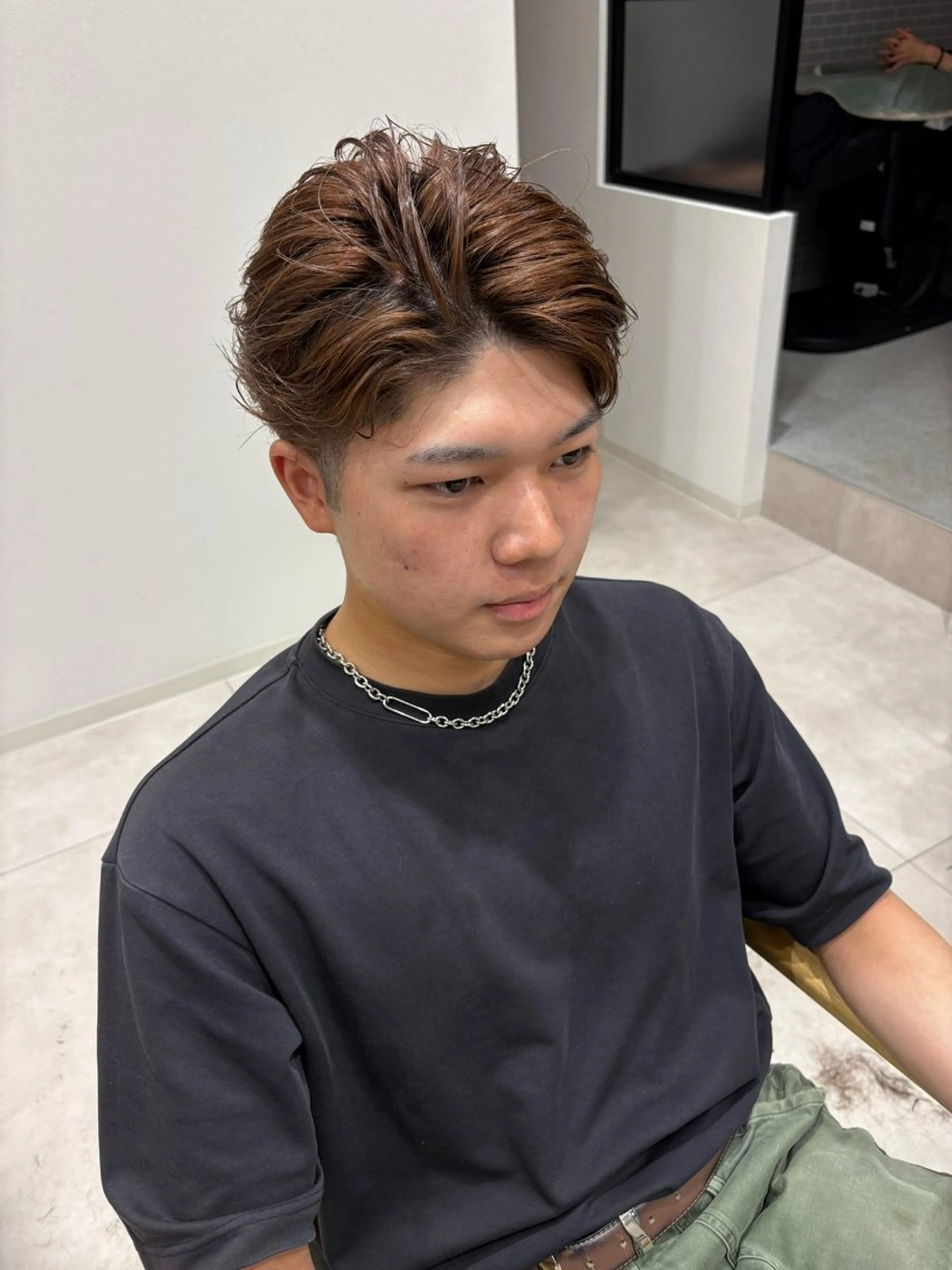 ショート メンズ カット パーマ 💜N°大分💜 三浦のヘアスタイル