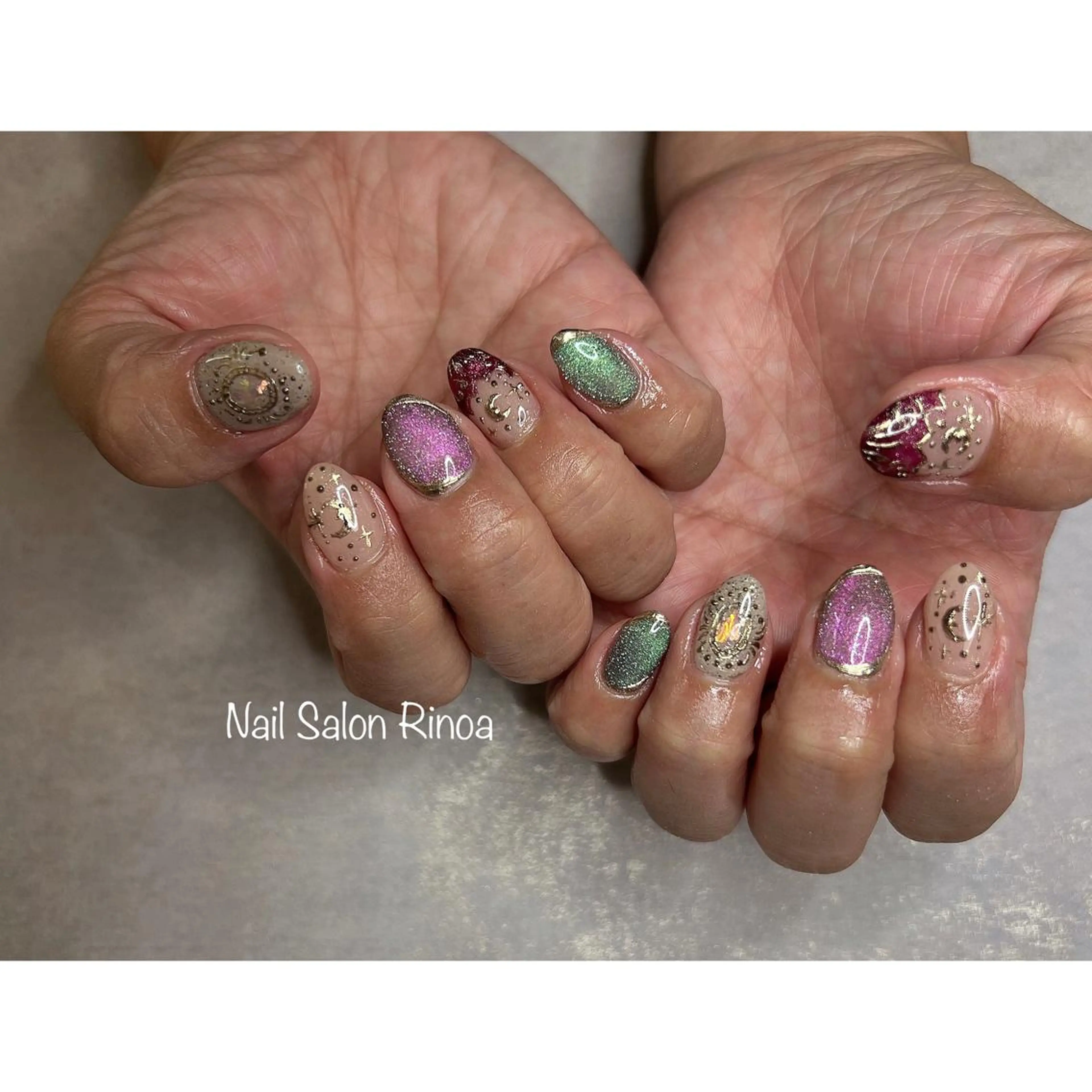 ネイル Nail Salon Rinoaのネイルデザイン
