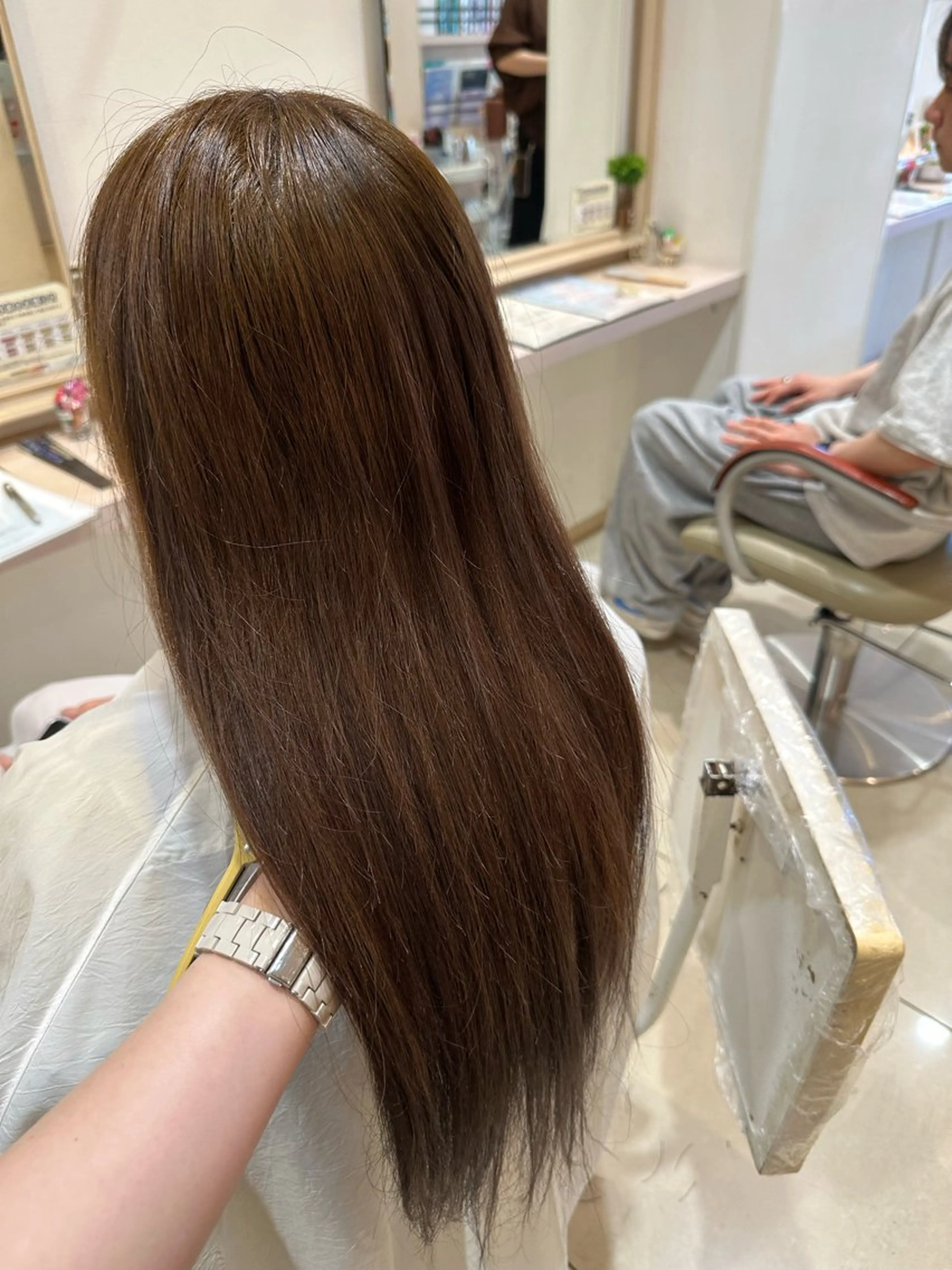 カラー ヘアカラー エクステ ｟羽エクステ｠ スズキのヘアスタイル