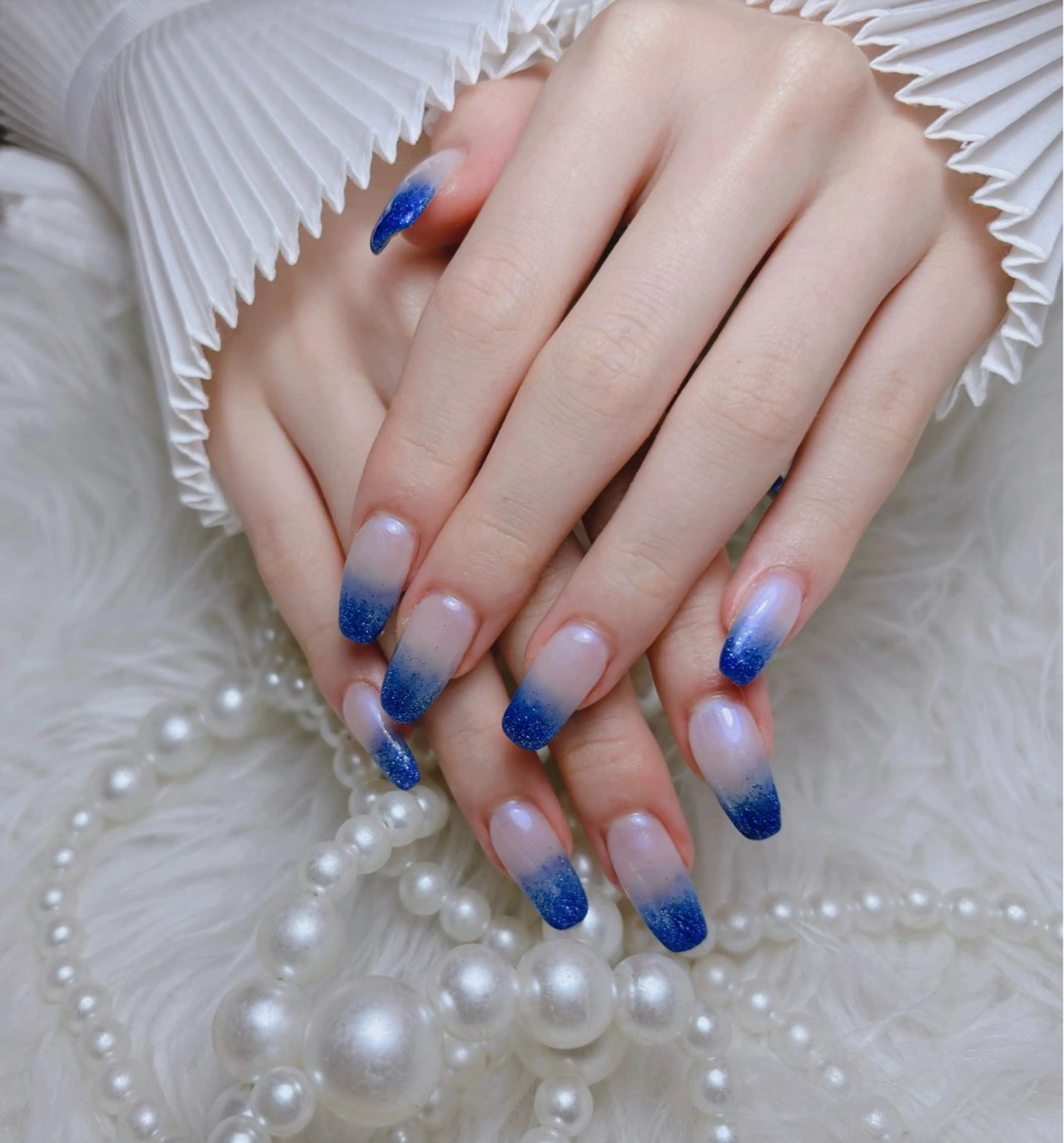 ネイル H3 Nail Tsuki🦋💙のネイルデザイン