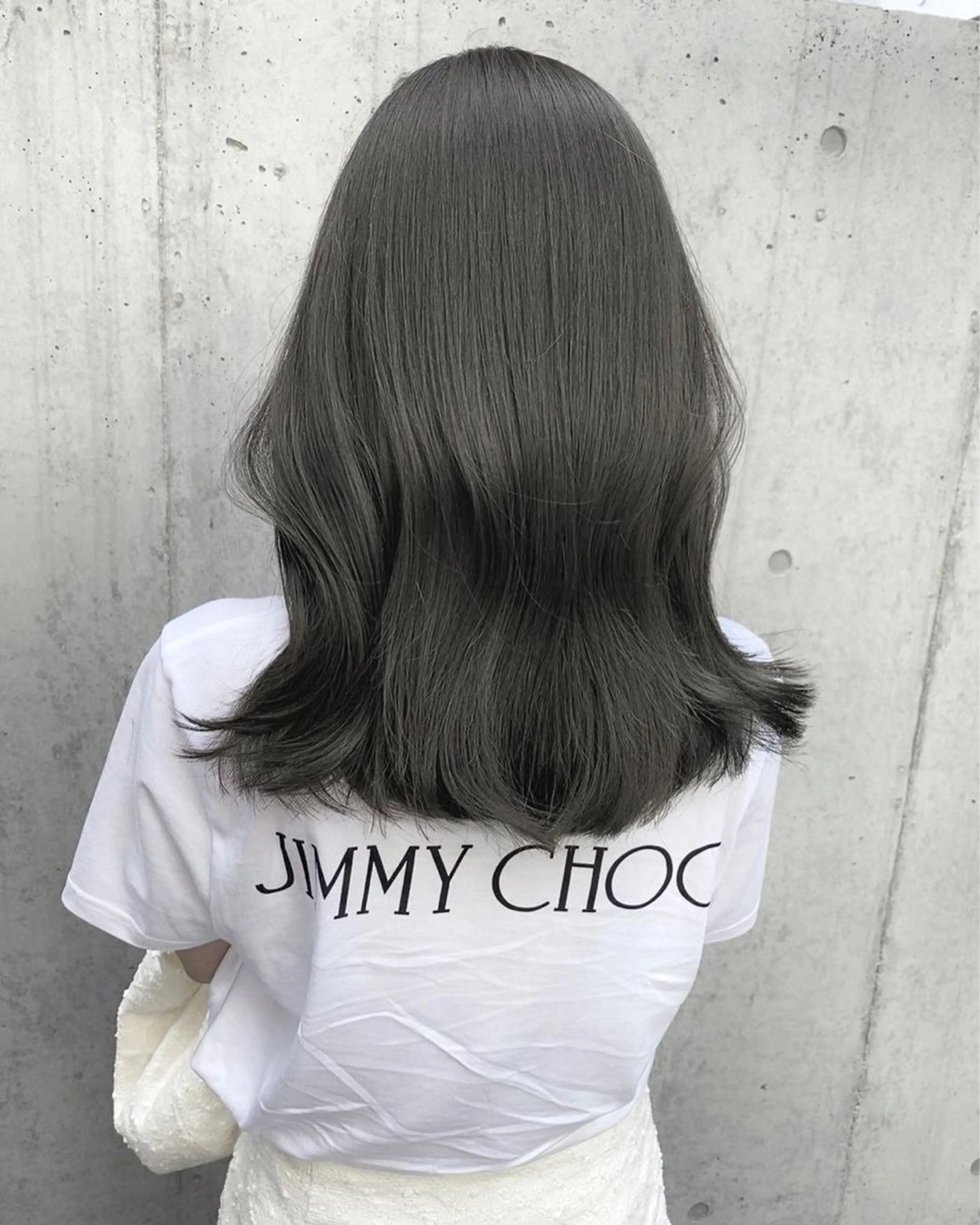 セミロング カラー ヘアカラー トリートメント レイヤー/グレージュ 髪質改善/コウスケのヘアスタイル