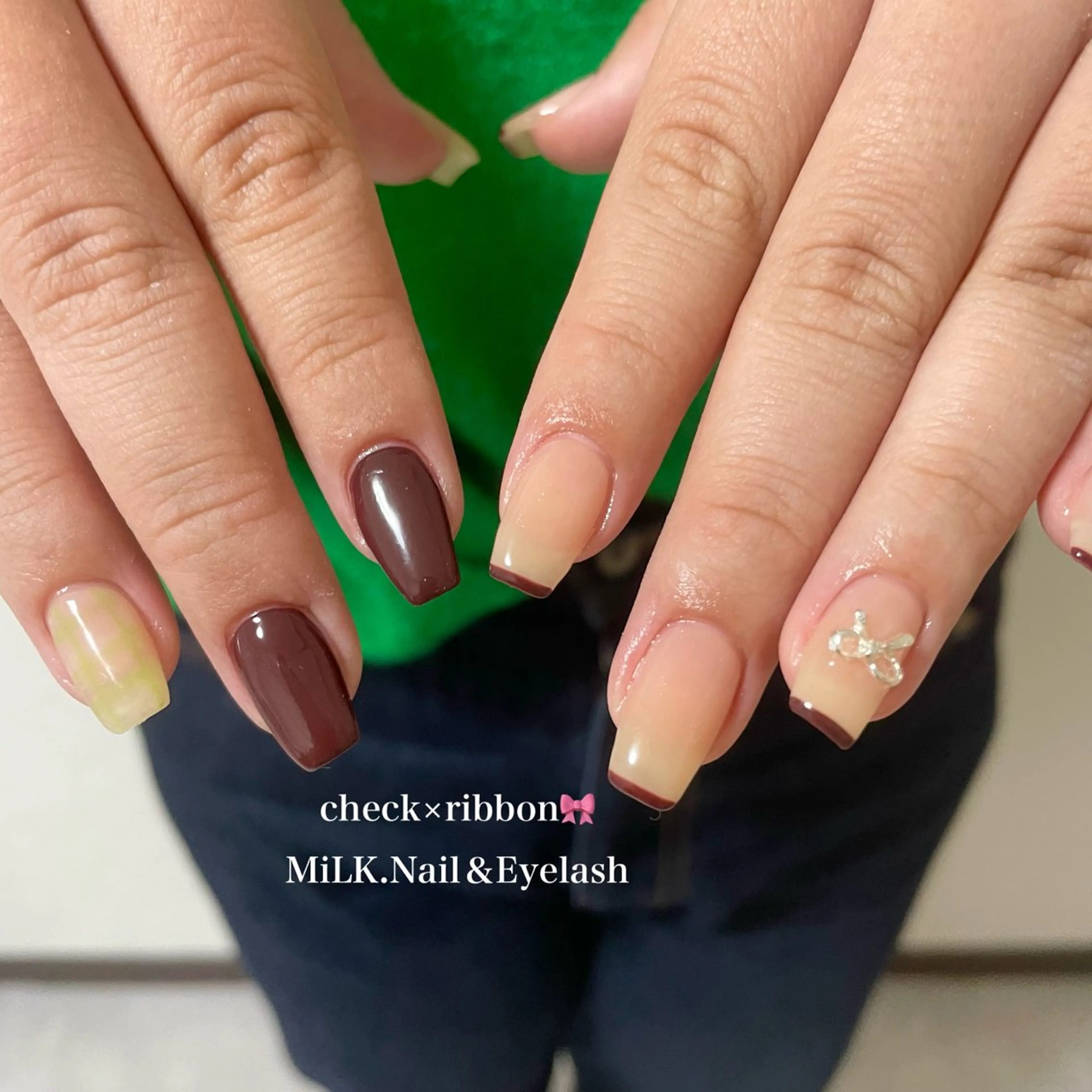 ネイル ハンドネイル MiLK. wakaのマツエク・マツパデザイン
