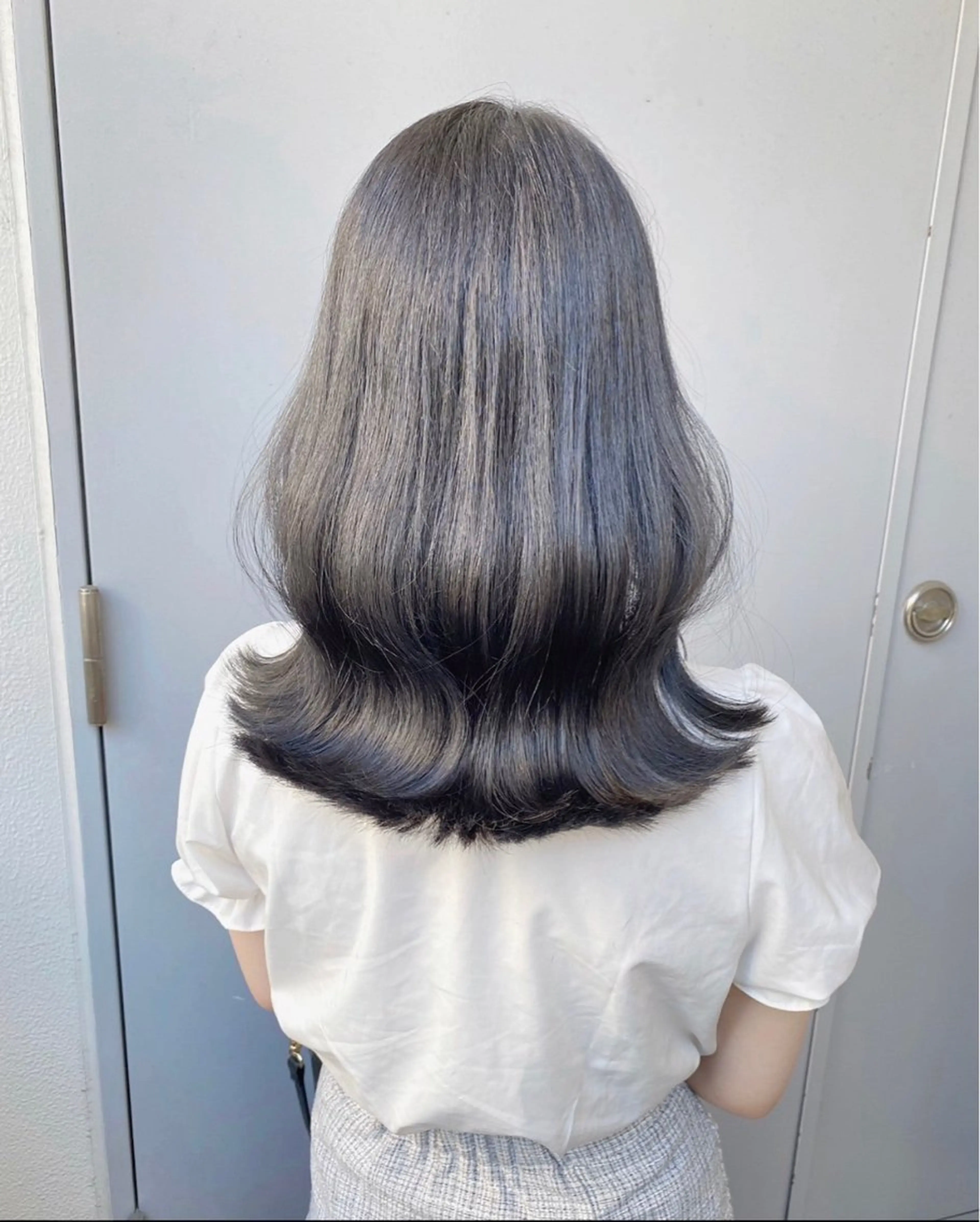 ロング カラー 🟦ニュアンス/メン ズパーマ横浜🟦のヘアスタイル