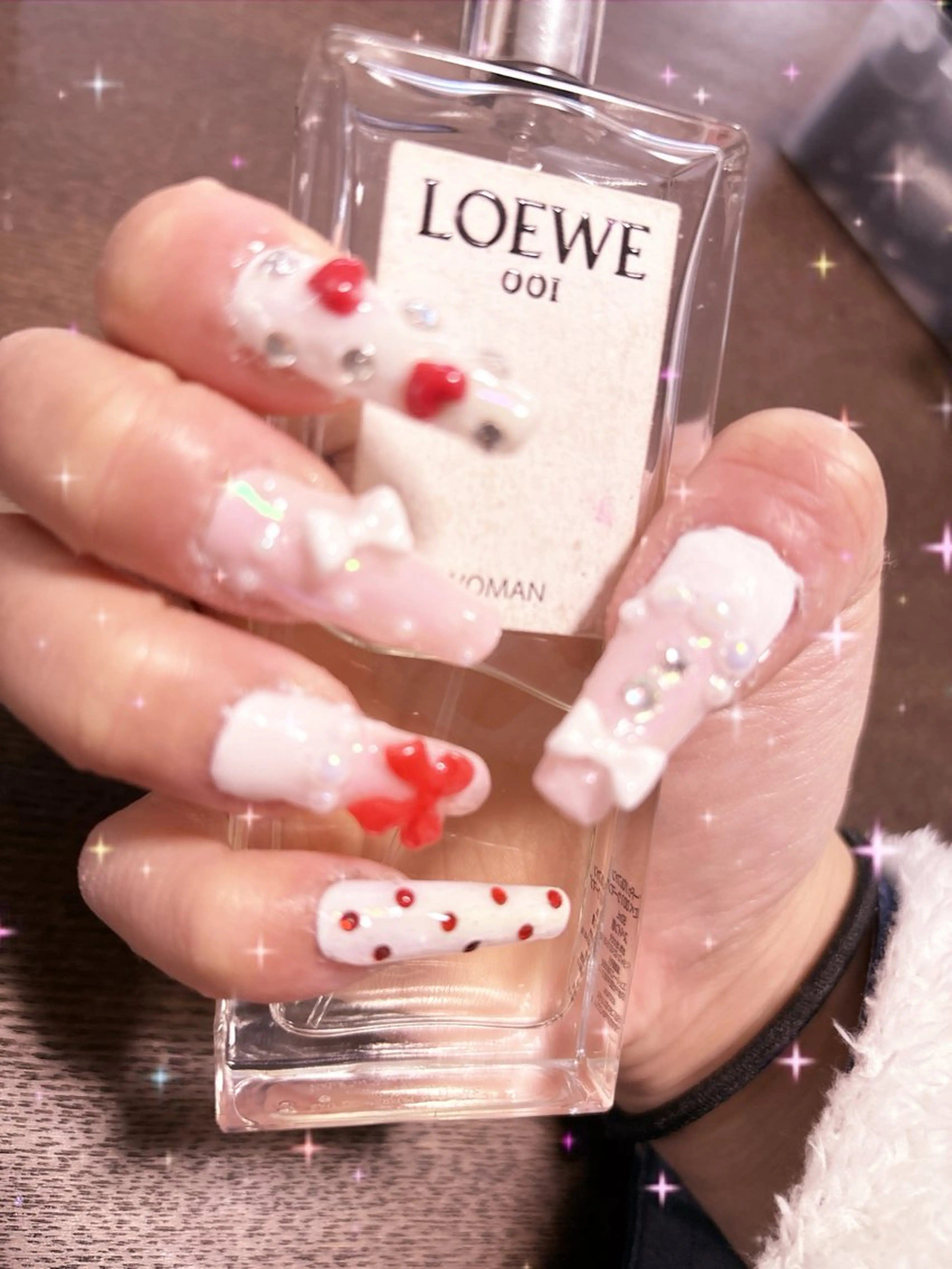 ネイル フレンチネイル ガーリー k CHIORIのネイルデザイン