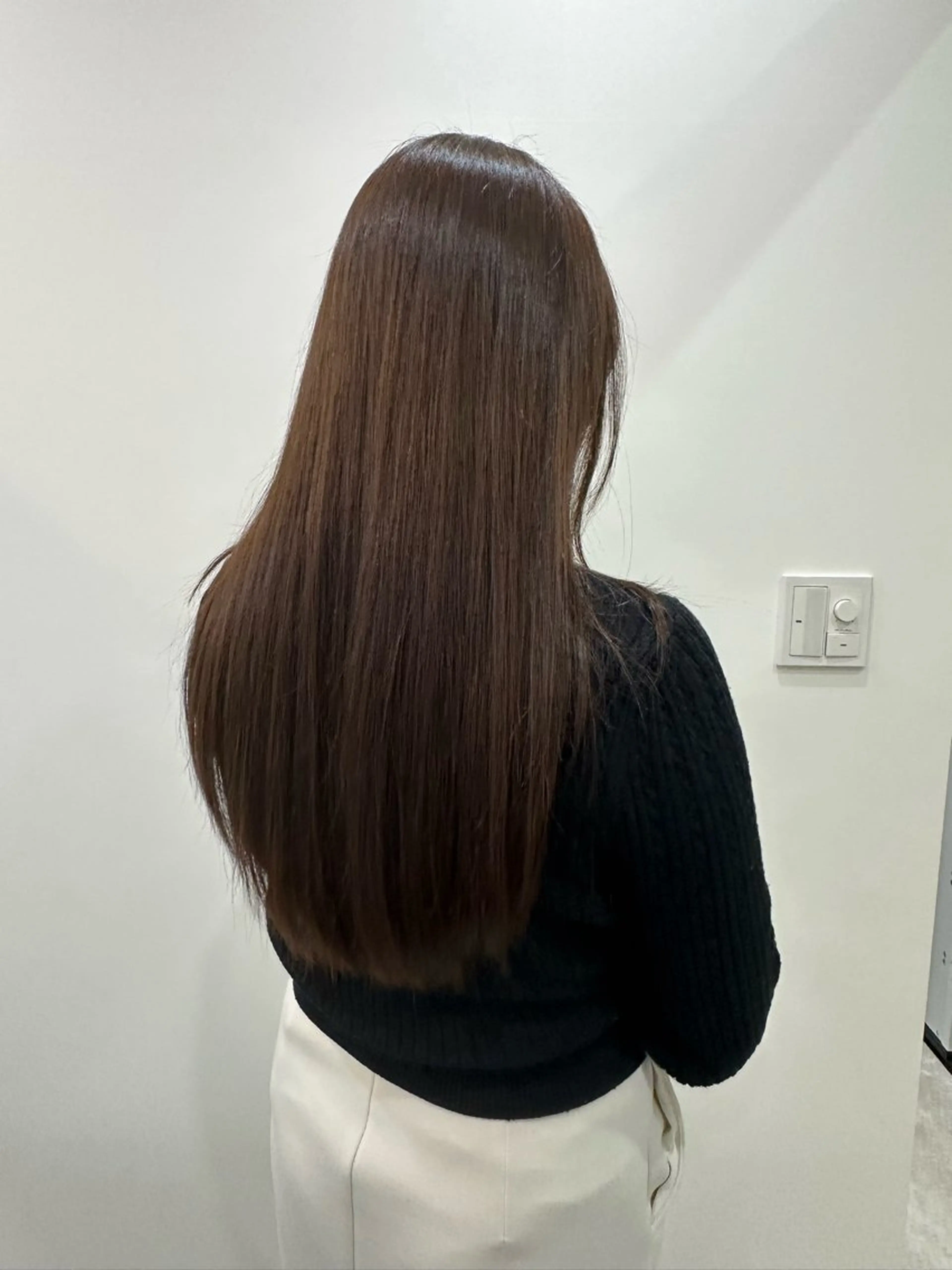 ロング カラー カット ヘアカラー トリートメント レイヤー/ナチュラル 💐nao.のヘアスタイル