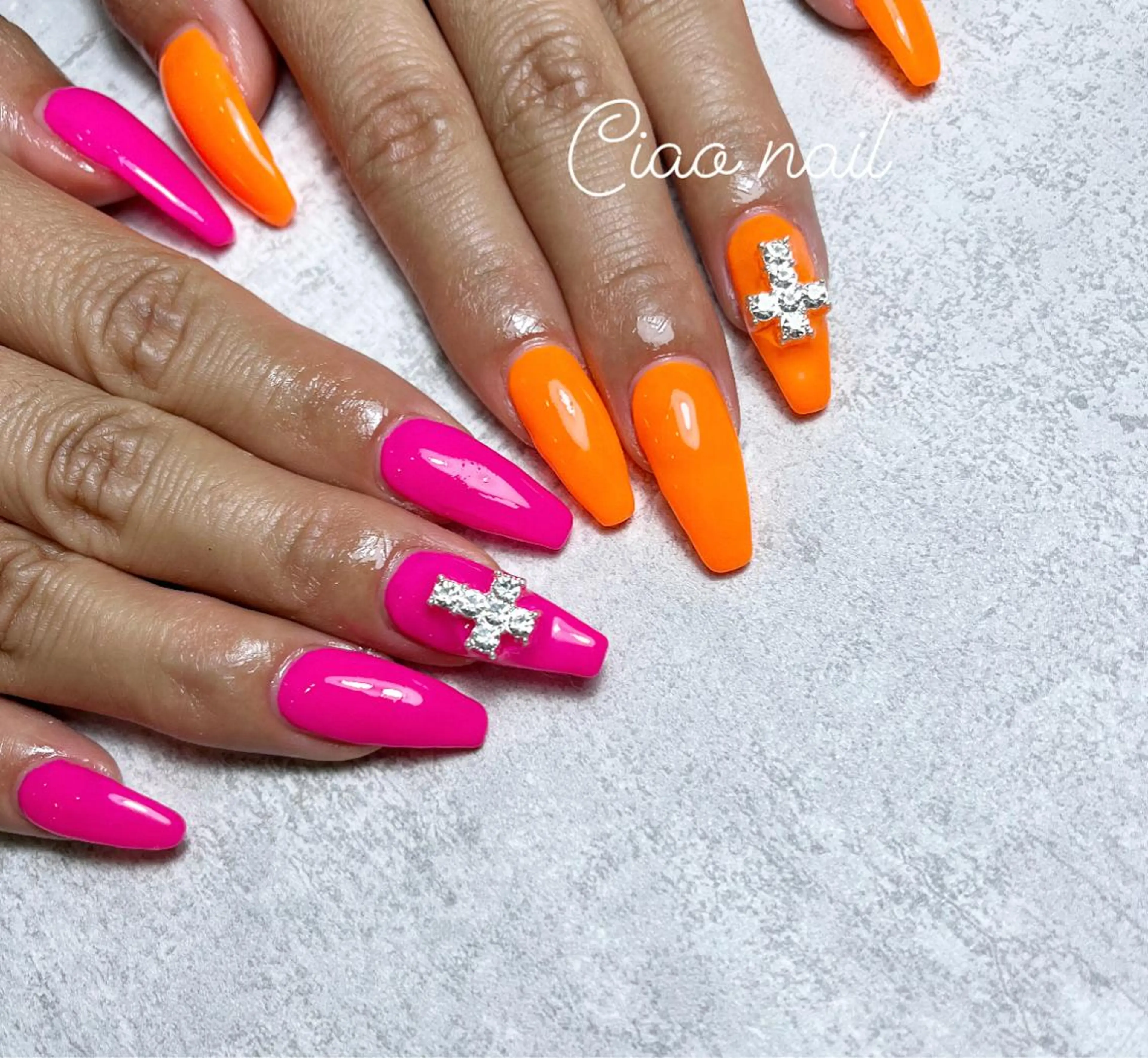 ネイル 夏ネイル #Amin nail salonのネイルデザイン