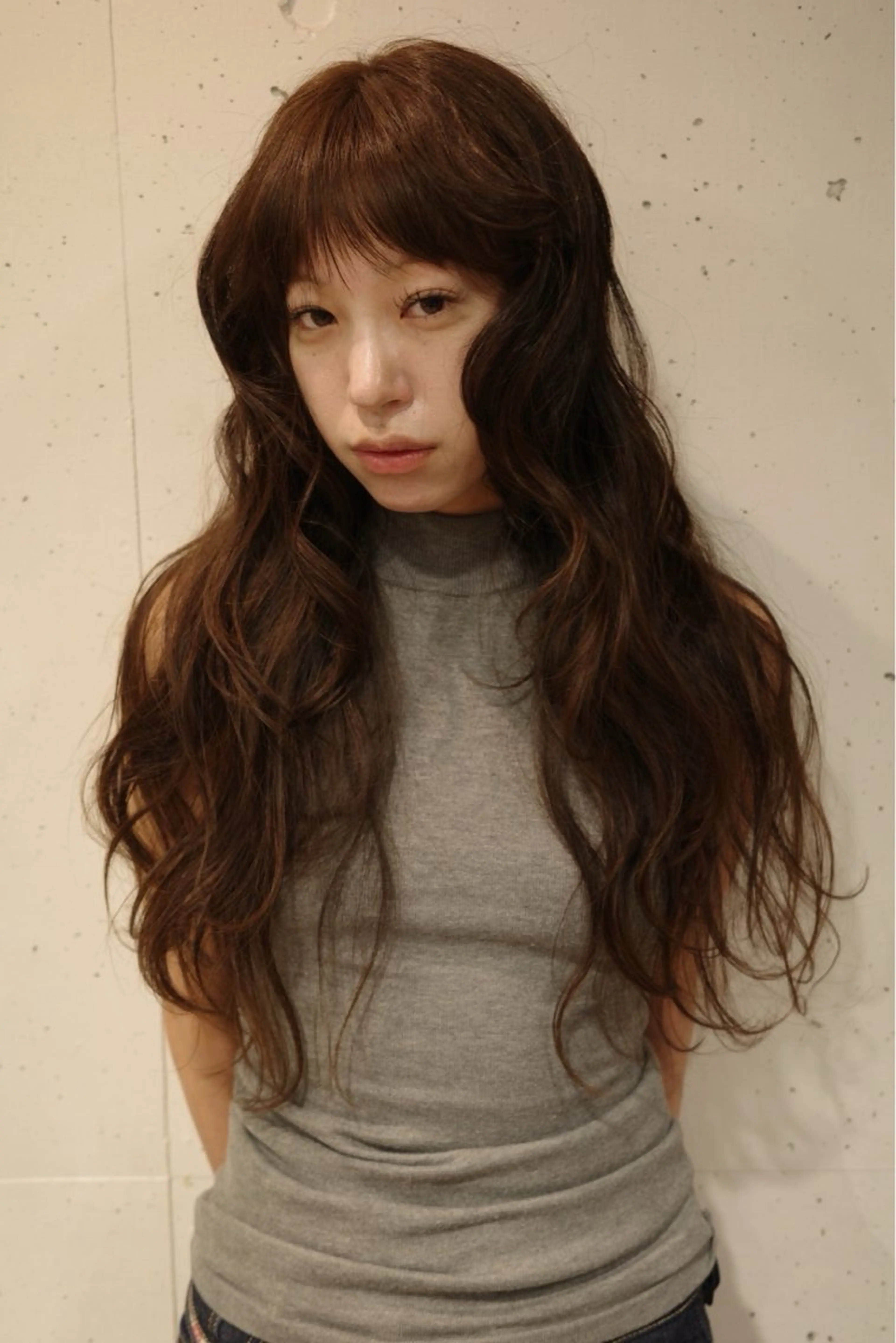 ロング カラー ヘアアレンジ 髙橋 紗奈のヘアスタイル