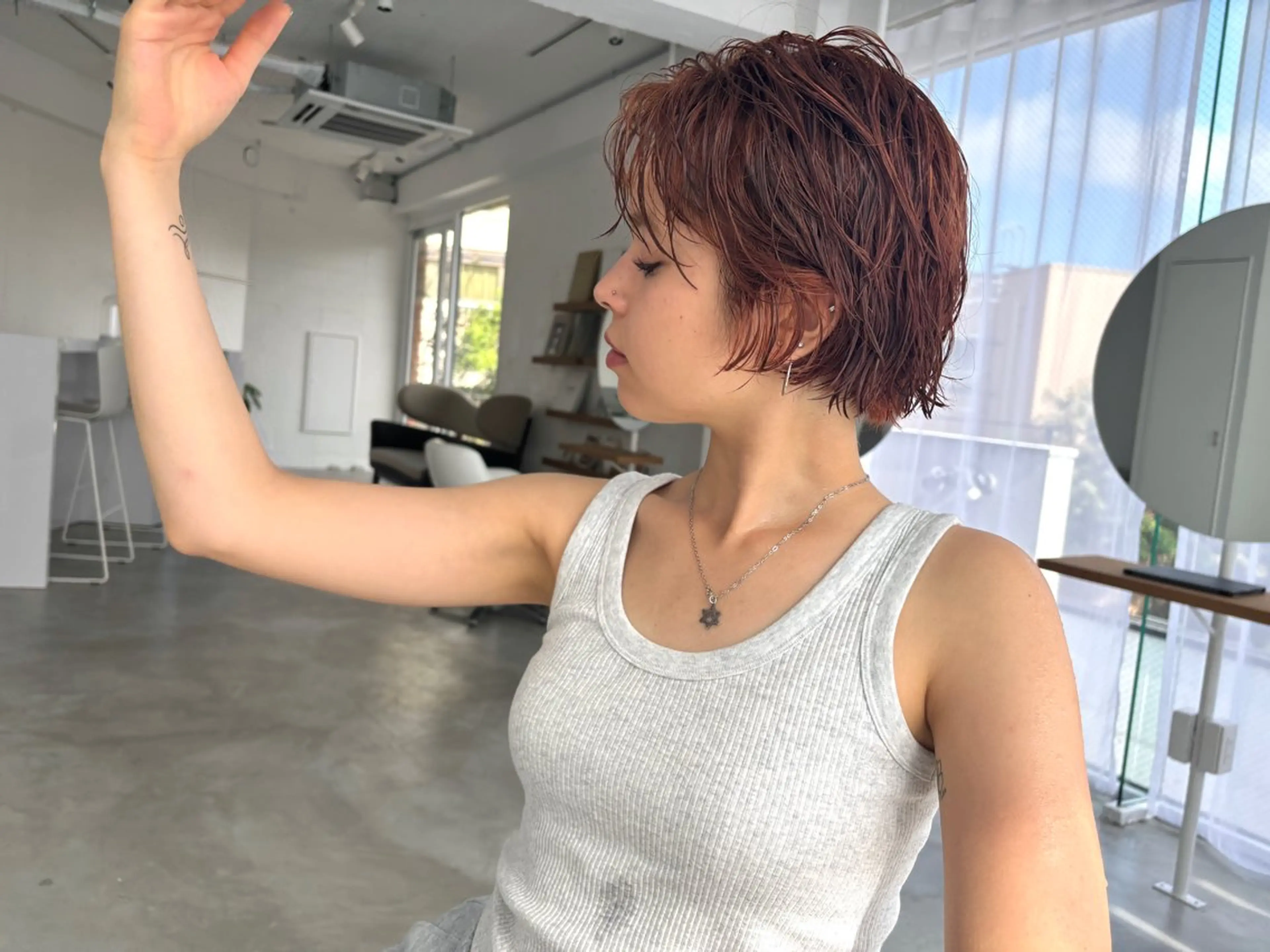 ショート パーマ 薬院浄水通/ショート /メンズ/rukaのヘアスタイル