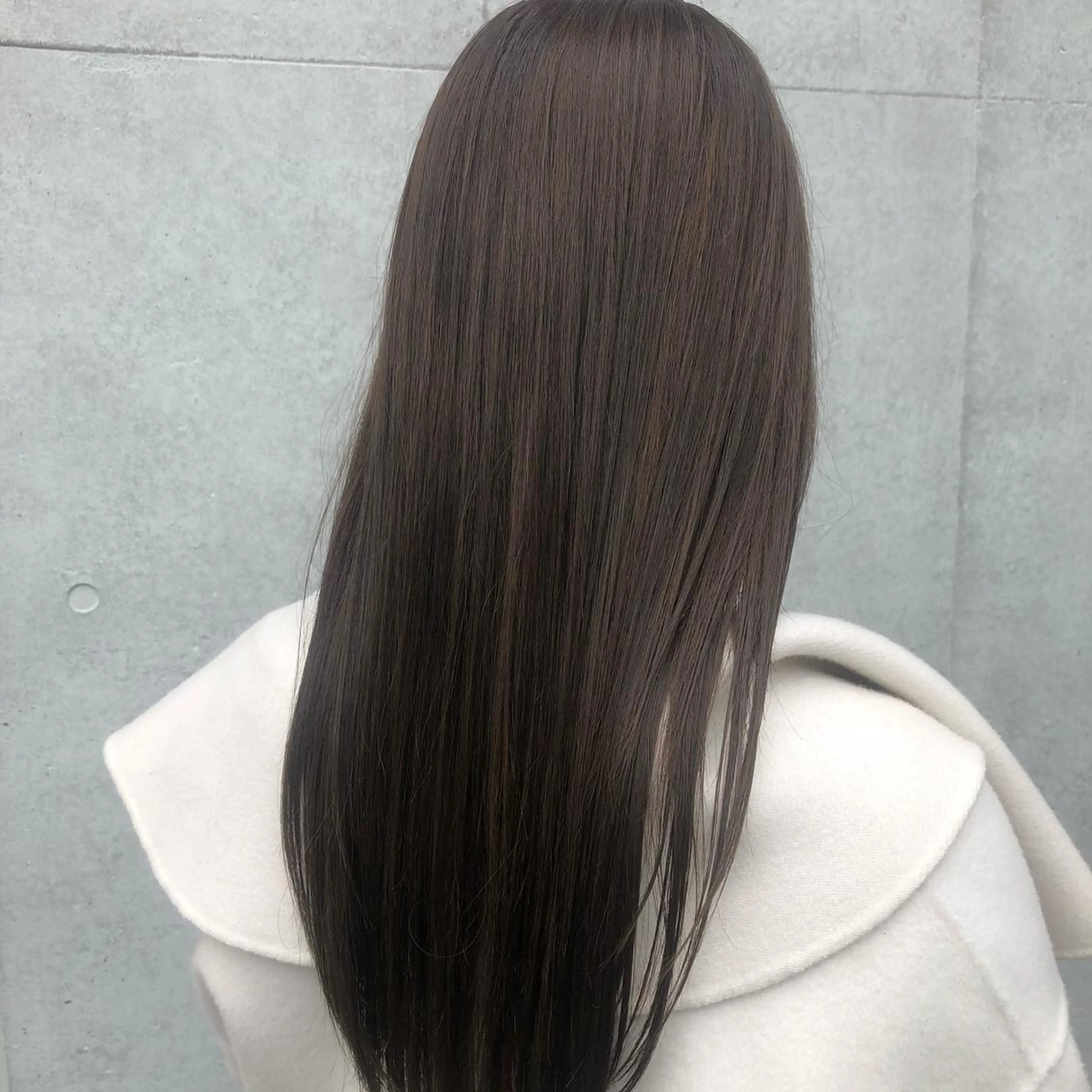 ロング カラー アッシュ カラー職人 なかもと たつひろのヘアスタイル