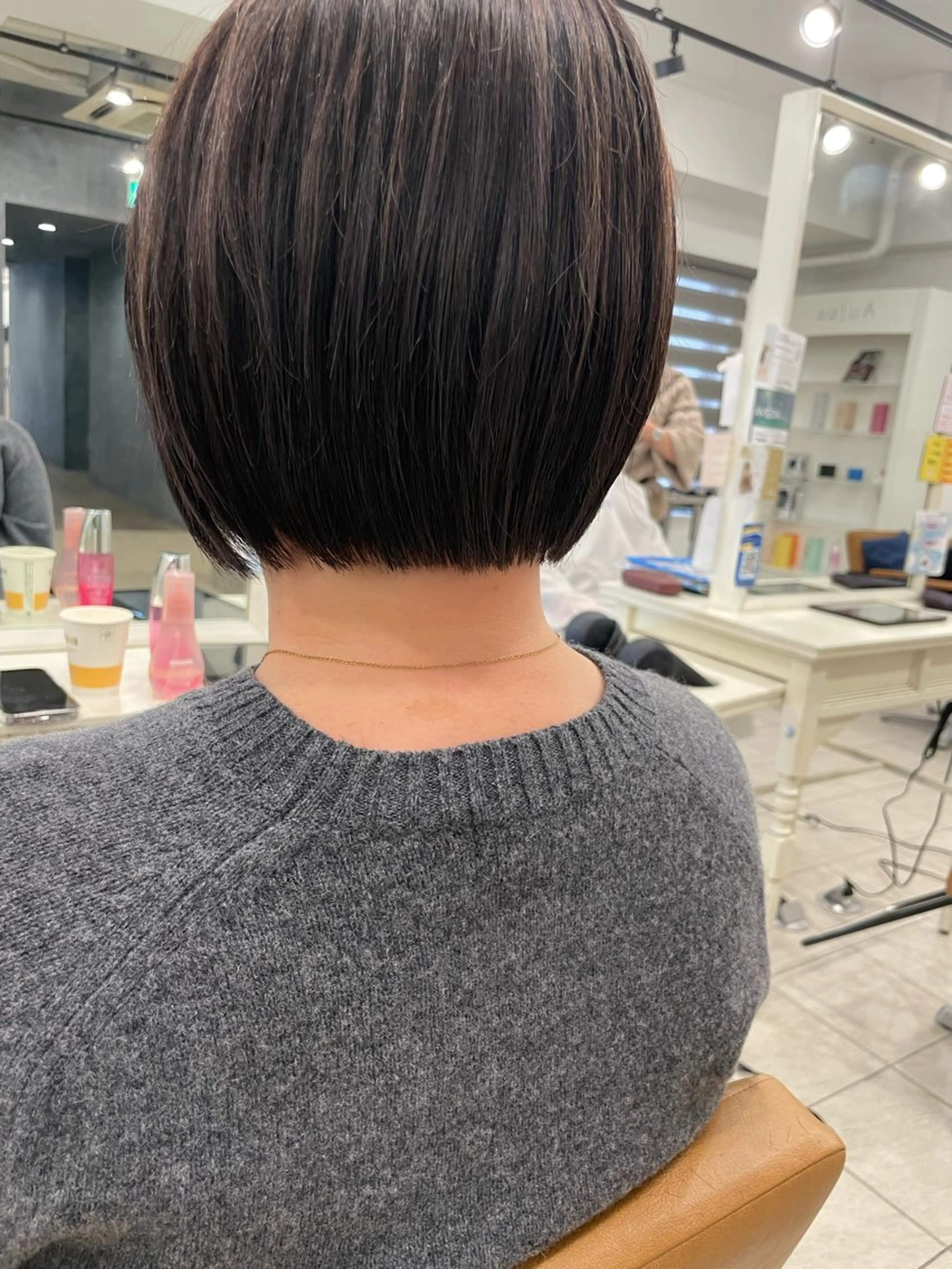 ショート ボブ 髪質改善/ボブ/韓国 レイヤー💫あらいのヘアスタイル