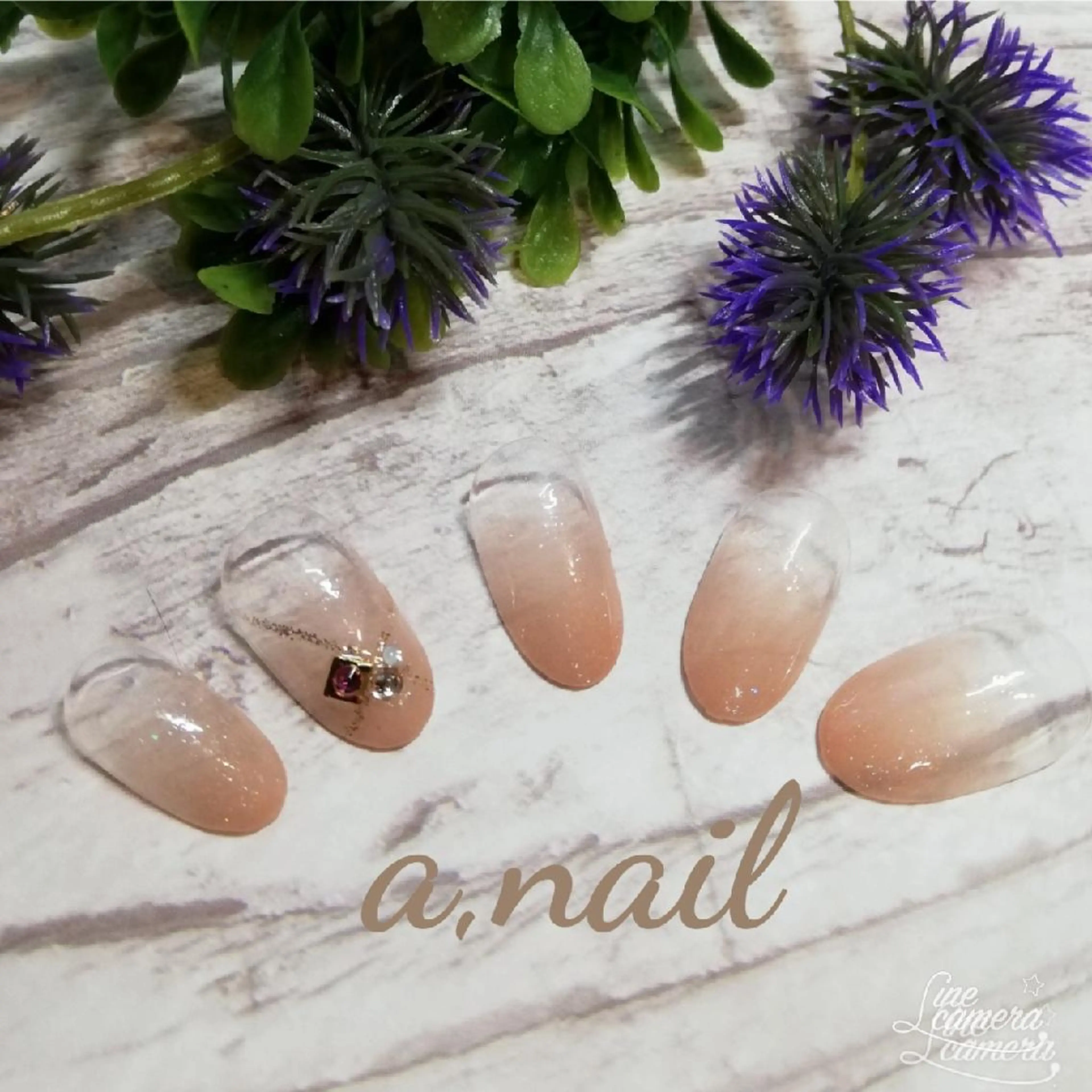 ネイル アートネイル グラデーション ワンカラーネイル シンプルネイル ネイルサロン エーネイルのネイルデザイン