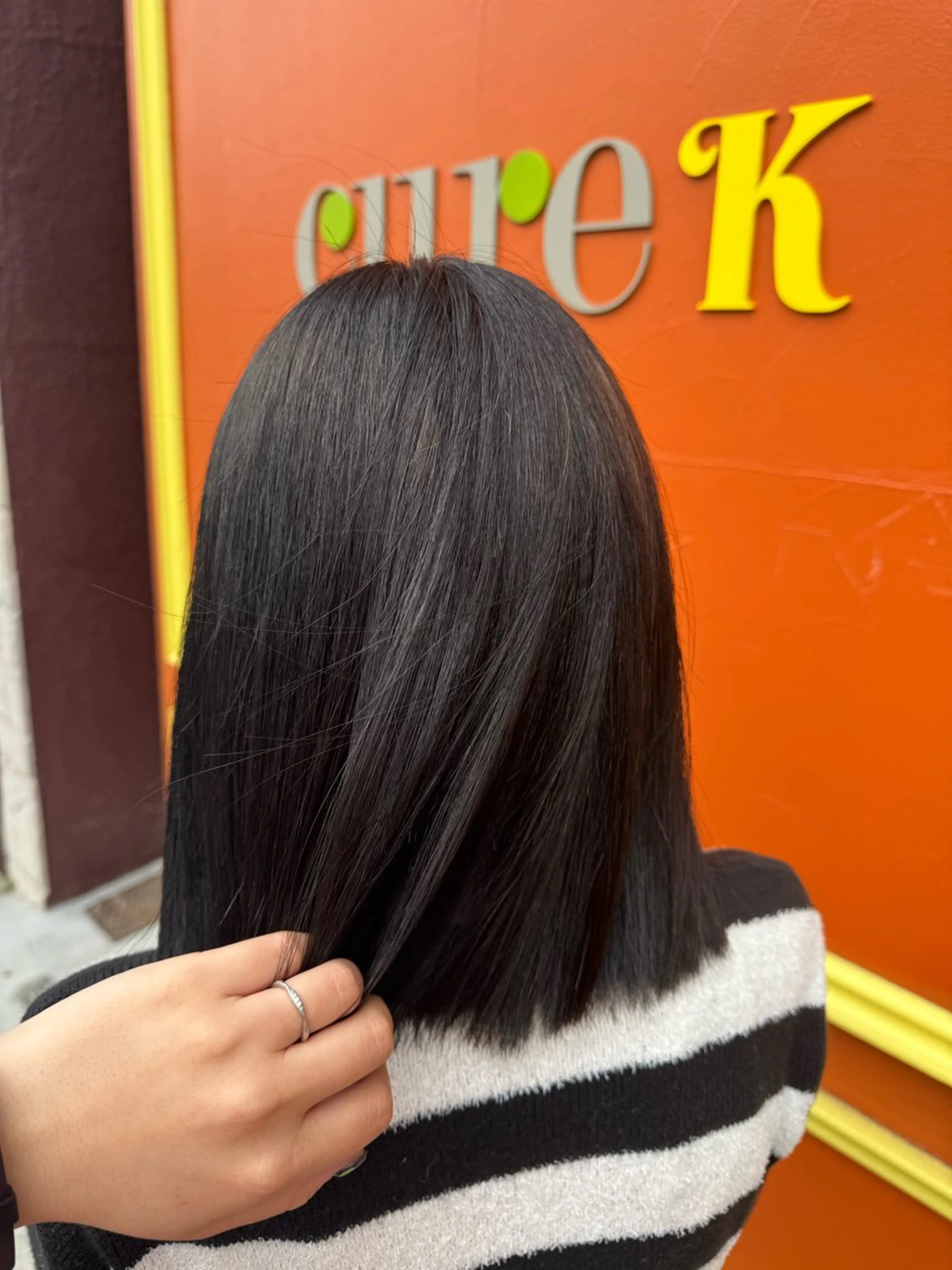 ミディアム ヘアカラー cureK所属・米倉 麻衣のヘアスタイル