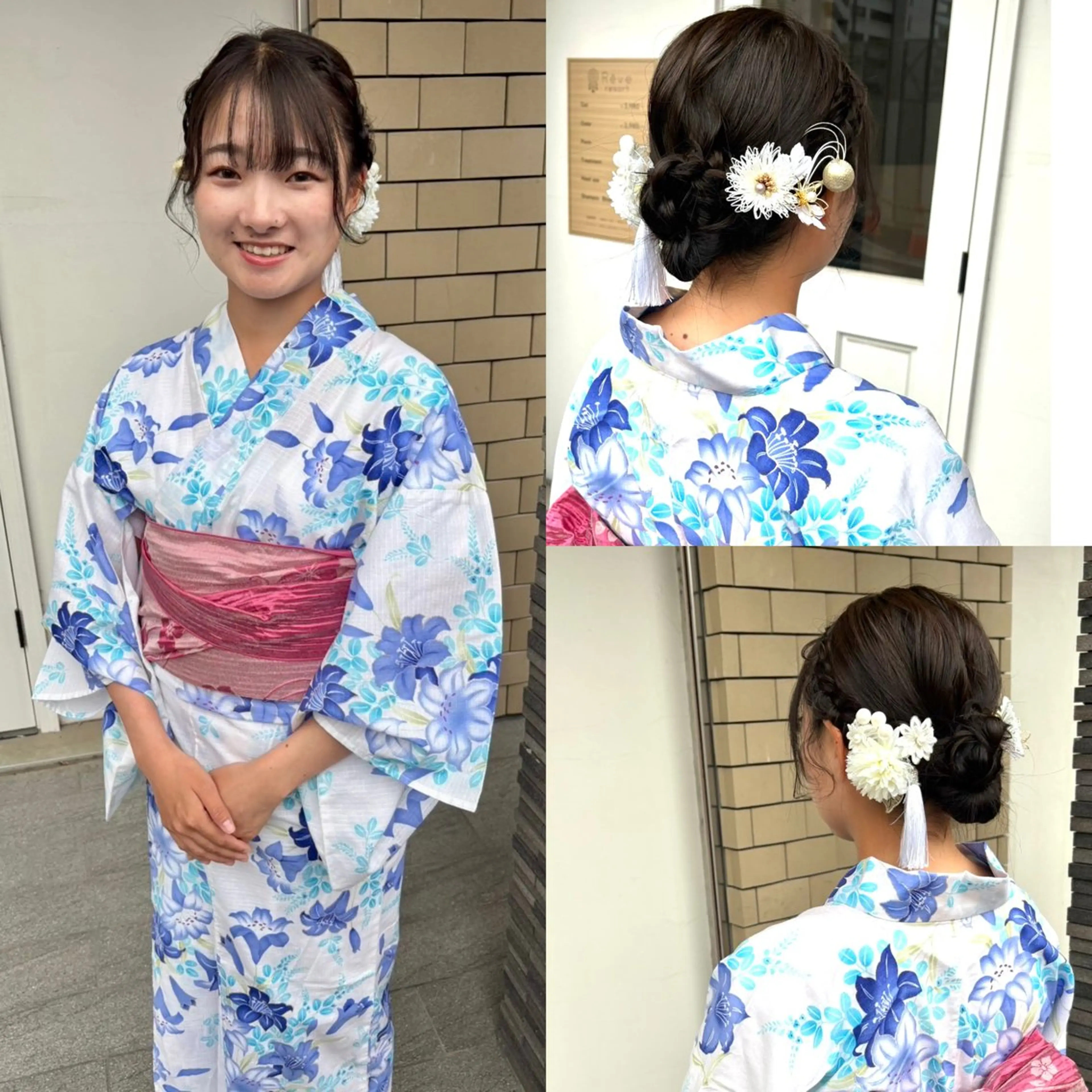 ヘアアレンジ 着付け 美髪× ヘアセット✨Araiのヘアスタイル