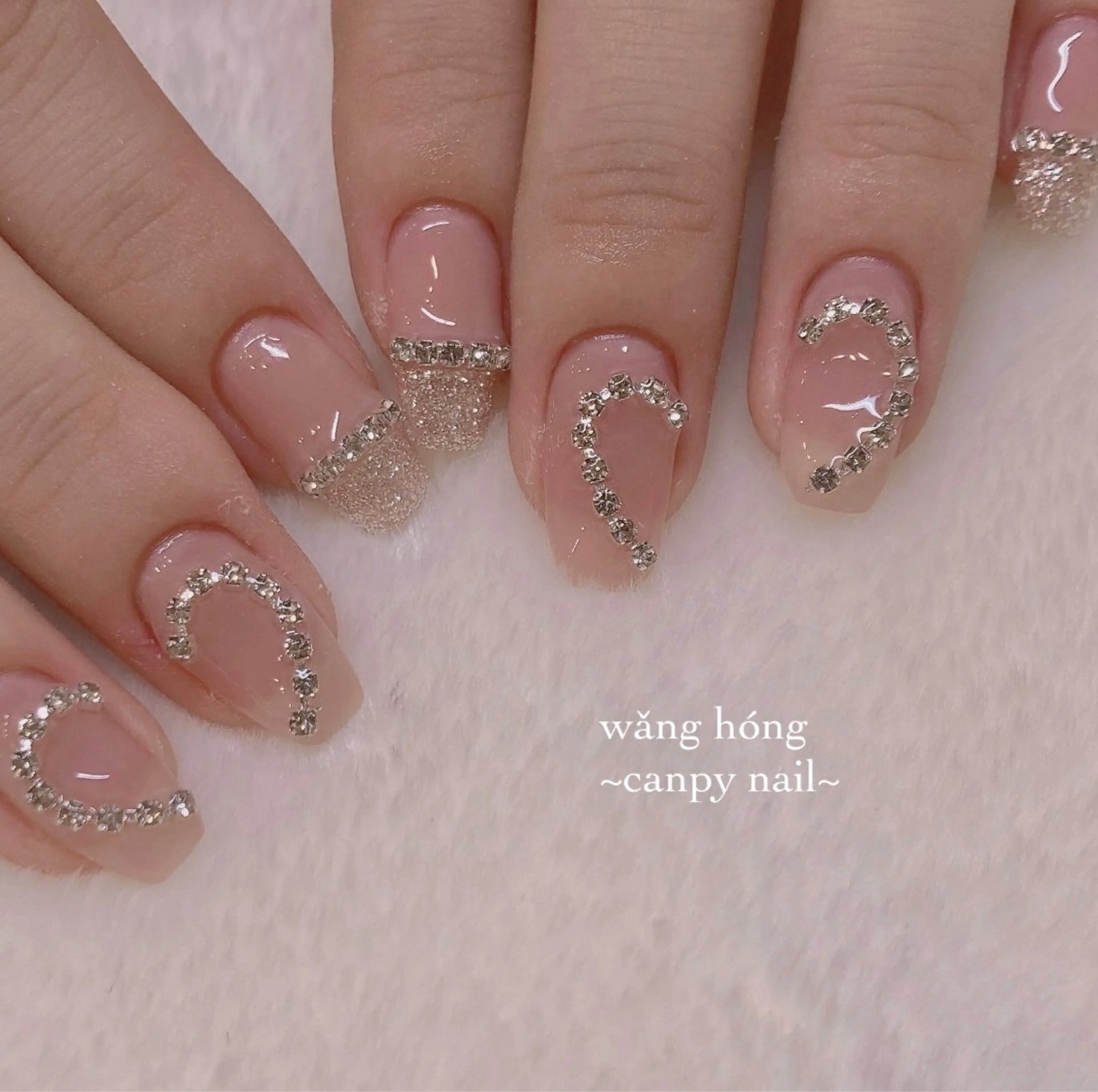 ネイル ワンホンネイル ハンドネイル 韓国ネイル/ワンホン ネイル🎀表参道3分のネイルデザイン