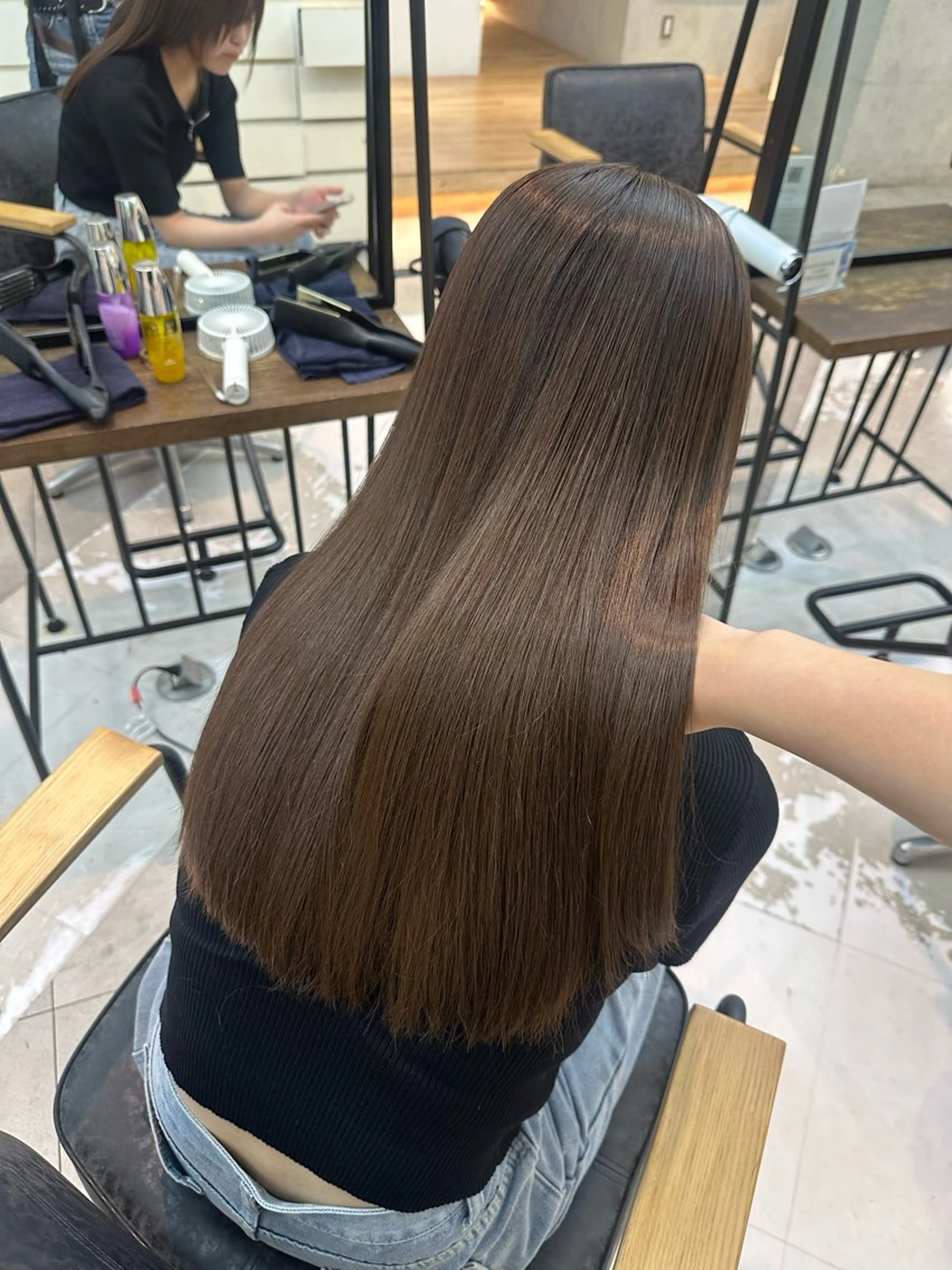 ロング カラー ヘアカラー 韓国ヘアメンズ・レデ ィース特化ミクのヘアスタイル