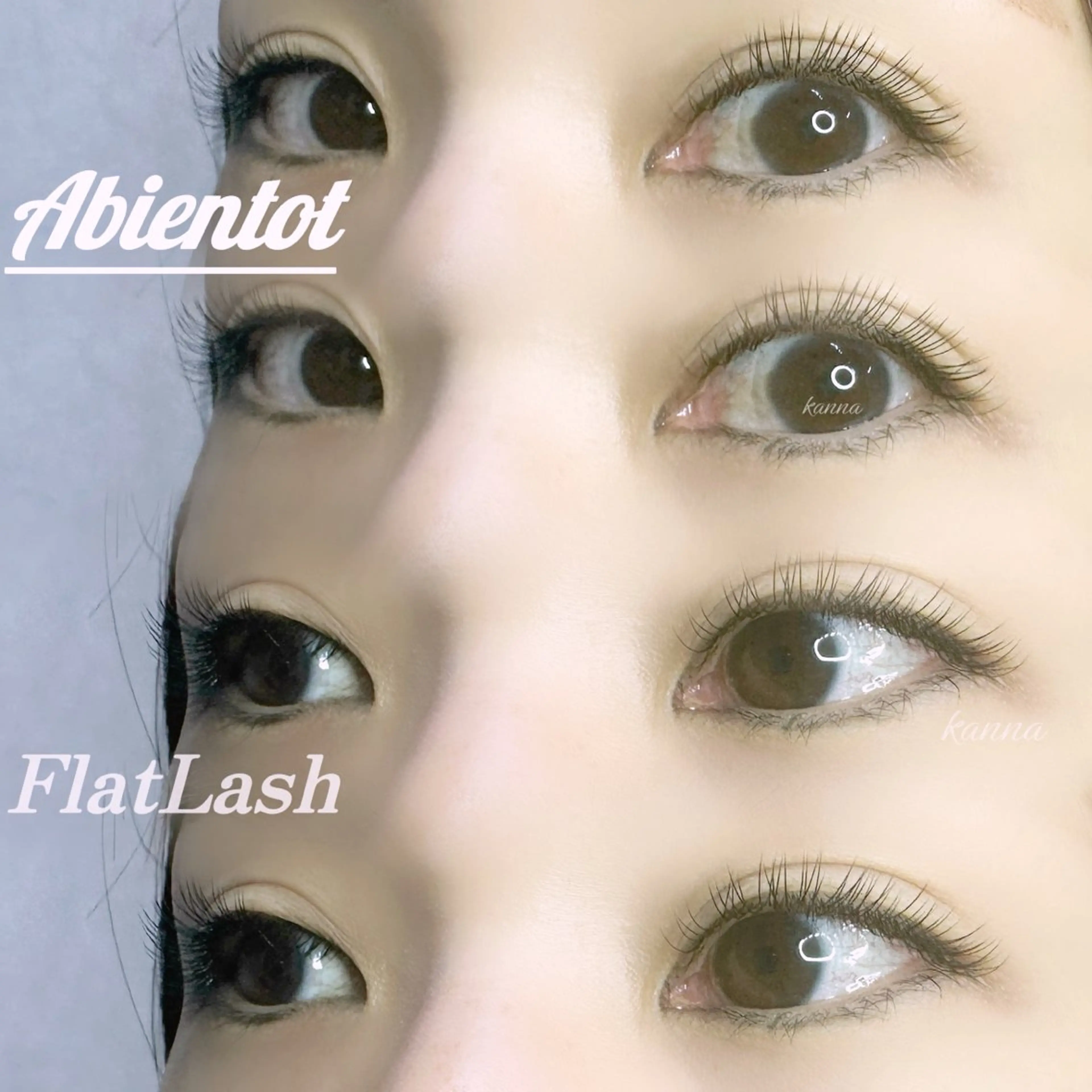 マツエク・マツパ Abientot Kannaのマツエク・マツパデザイン