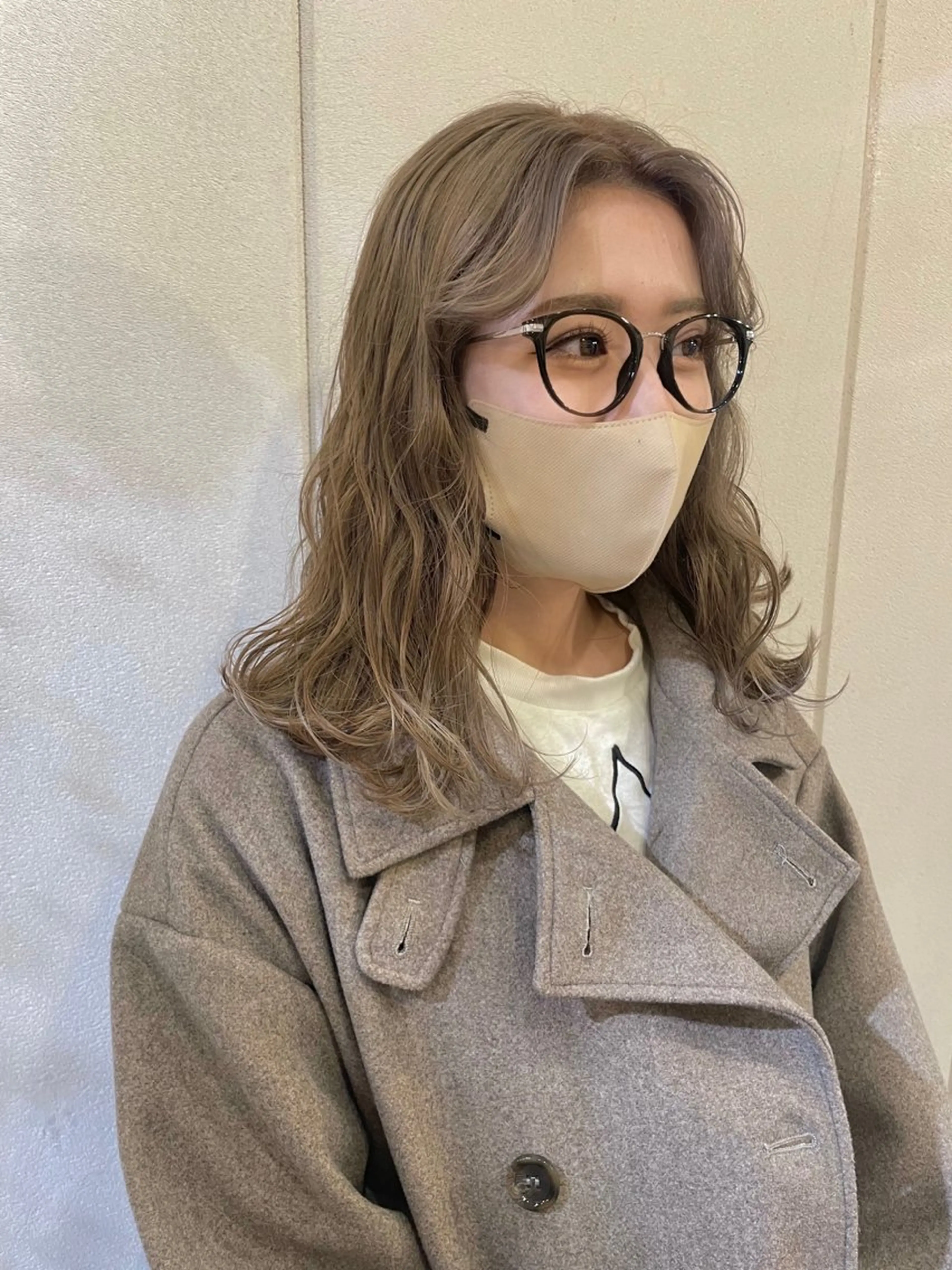 ミディアム 透明感カラー 🦋AYAのヘアスタイル