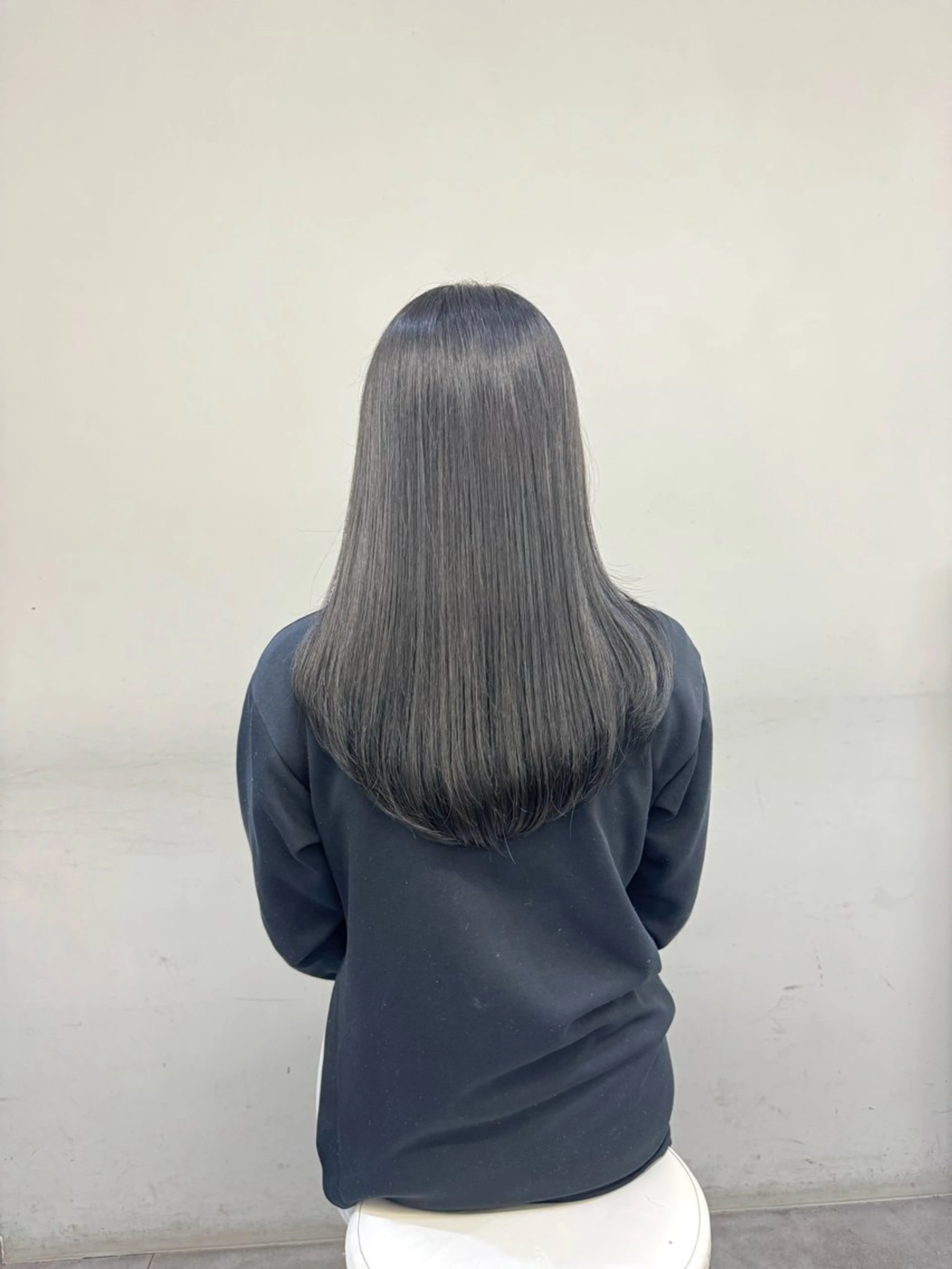 ロング カラー レイヤーカット💎 髪質改善のヘアスタイル