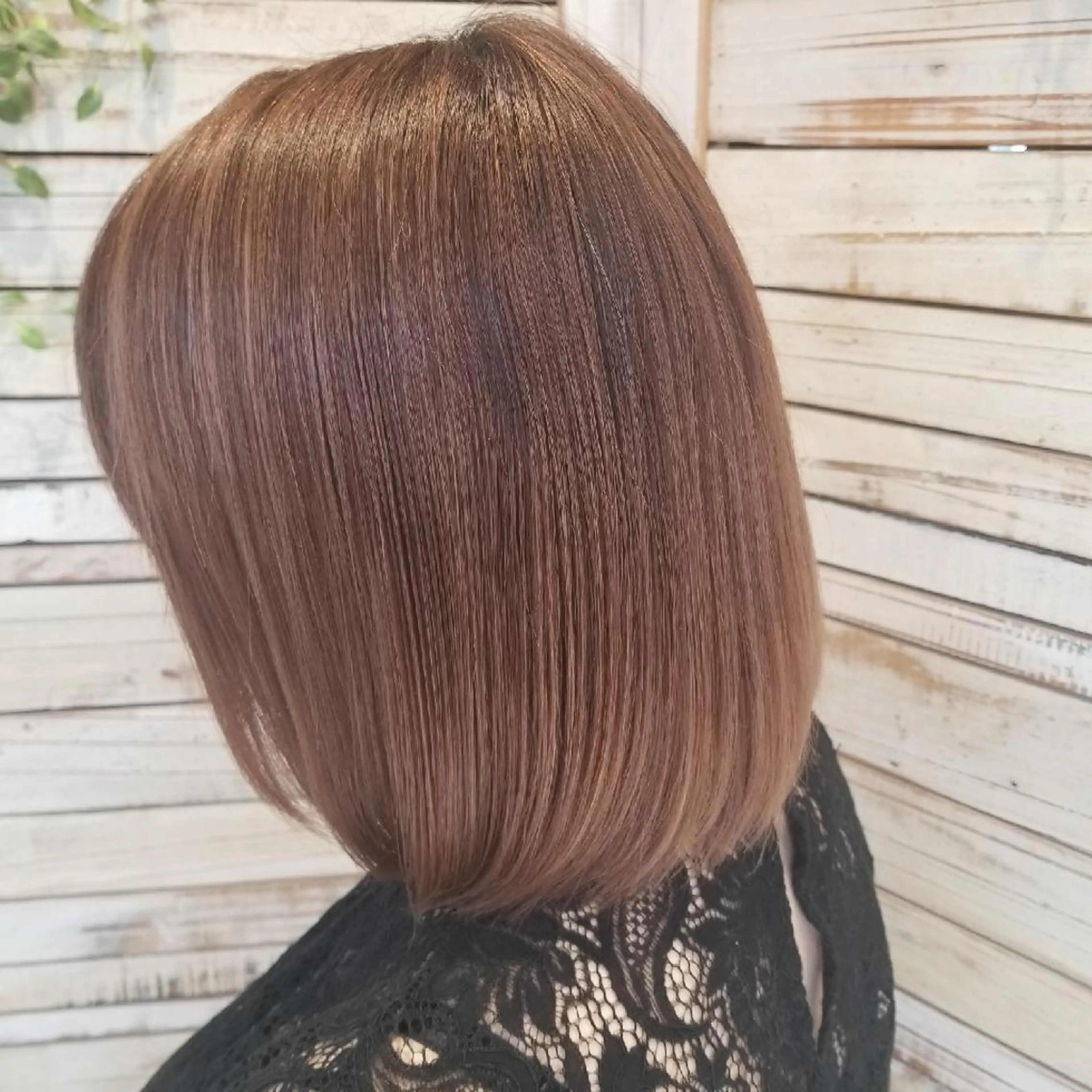 ミディアム 縮毛矯正 トリートメント Ash 店長 山下達也のヘアスタイル