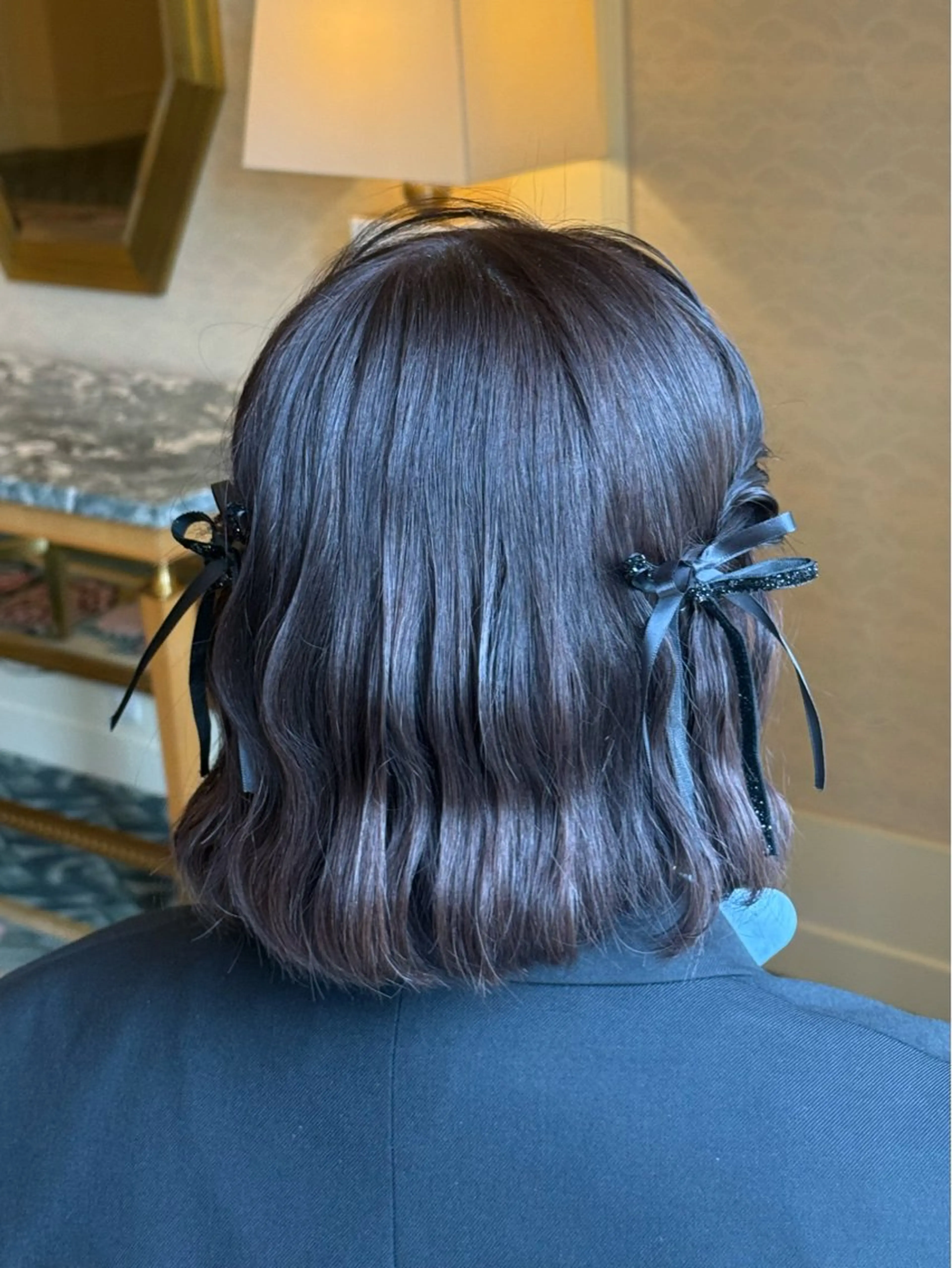 結婚式お呼ばれヘアセット🎀の写真