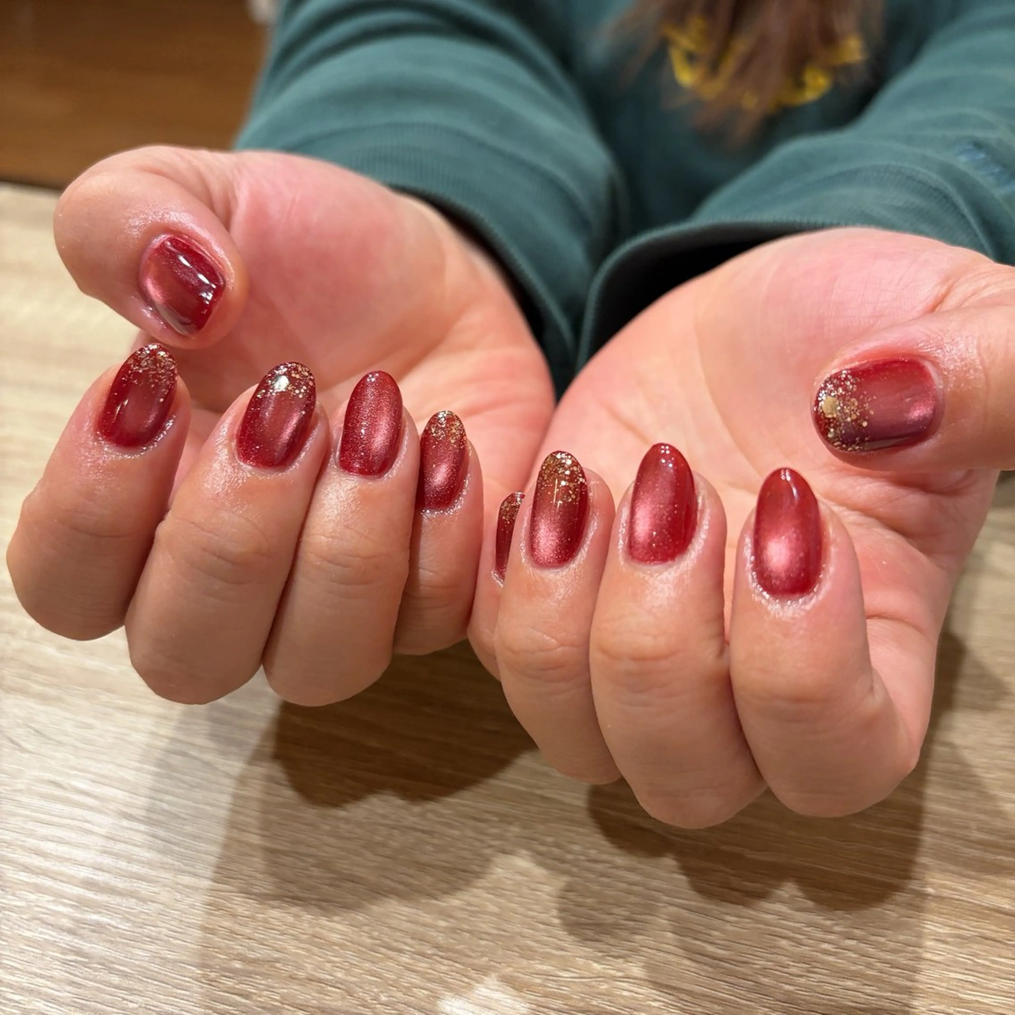 ネイル ラメ(グリッター) ハンドネイル liberté🫧 新小岩のネイルデザイン