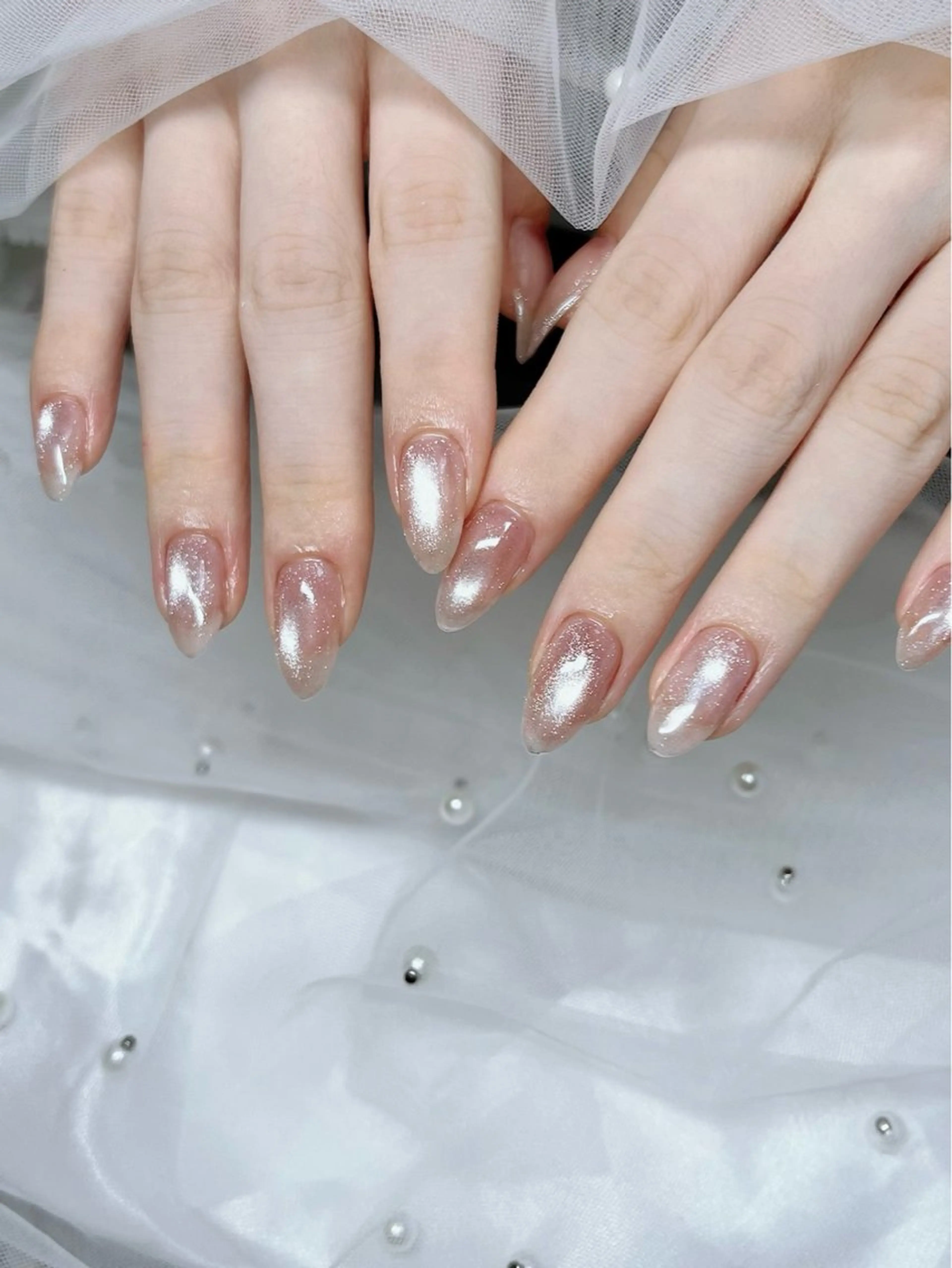 ネイル キラキラネイル マグネットネイル ハンドネイル 10 nailのネイルデザイン