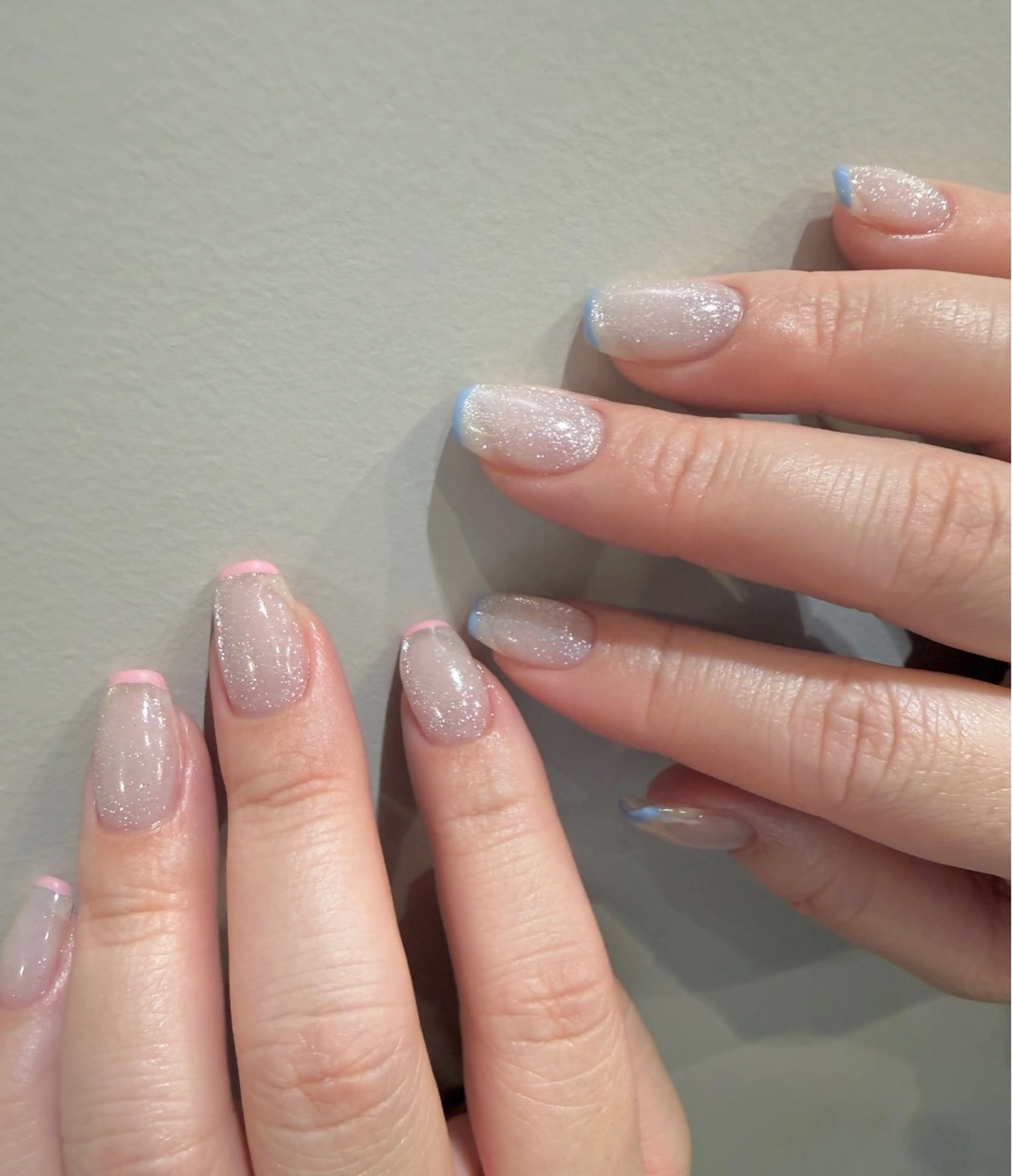 ネイル フレンチネイル 春ネイル nail Latteのネイルデザイン