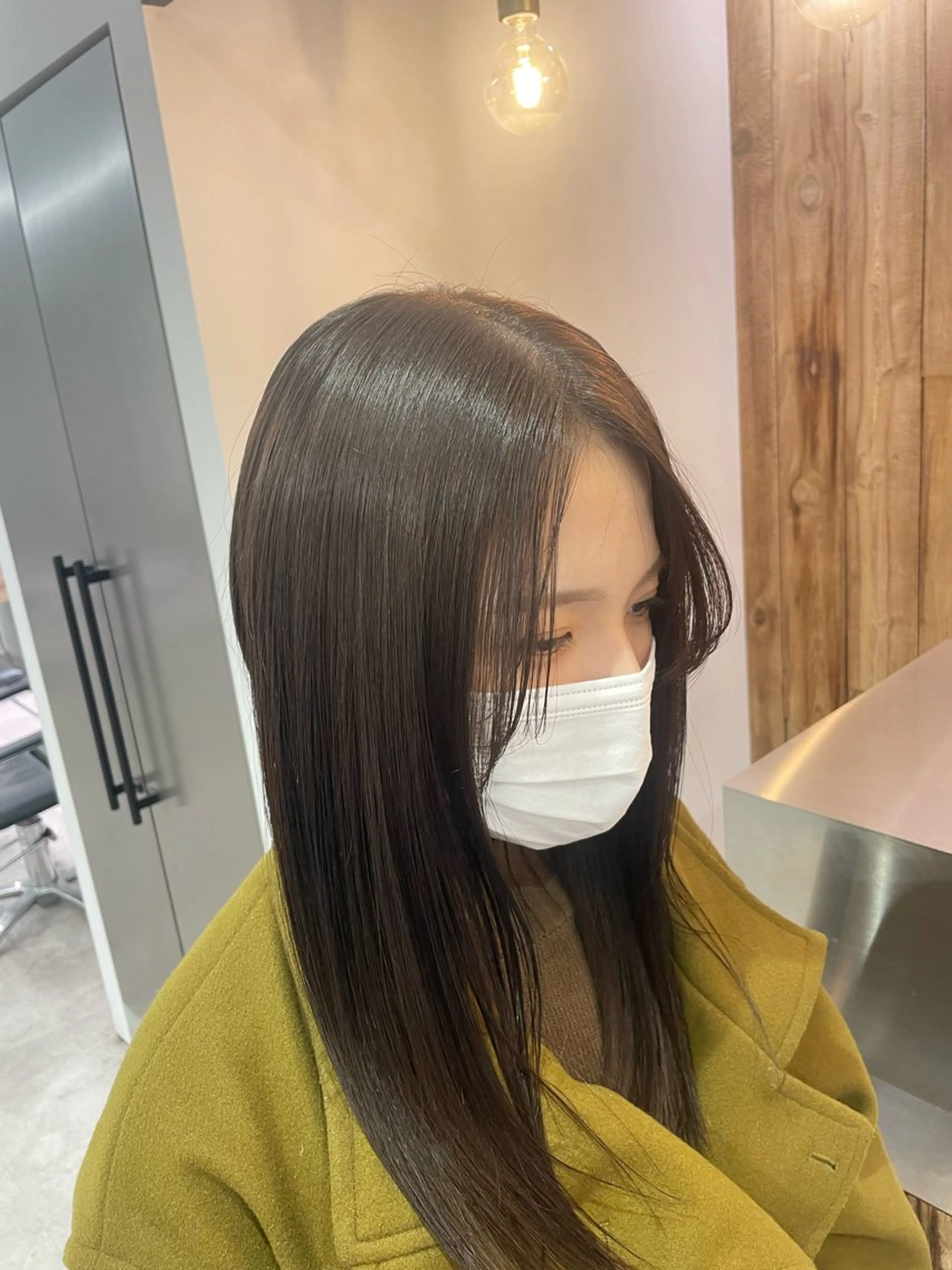 ロング 神 嵩徳のヘアスタイル