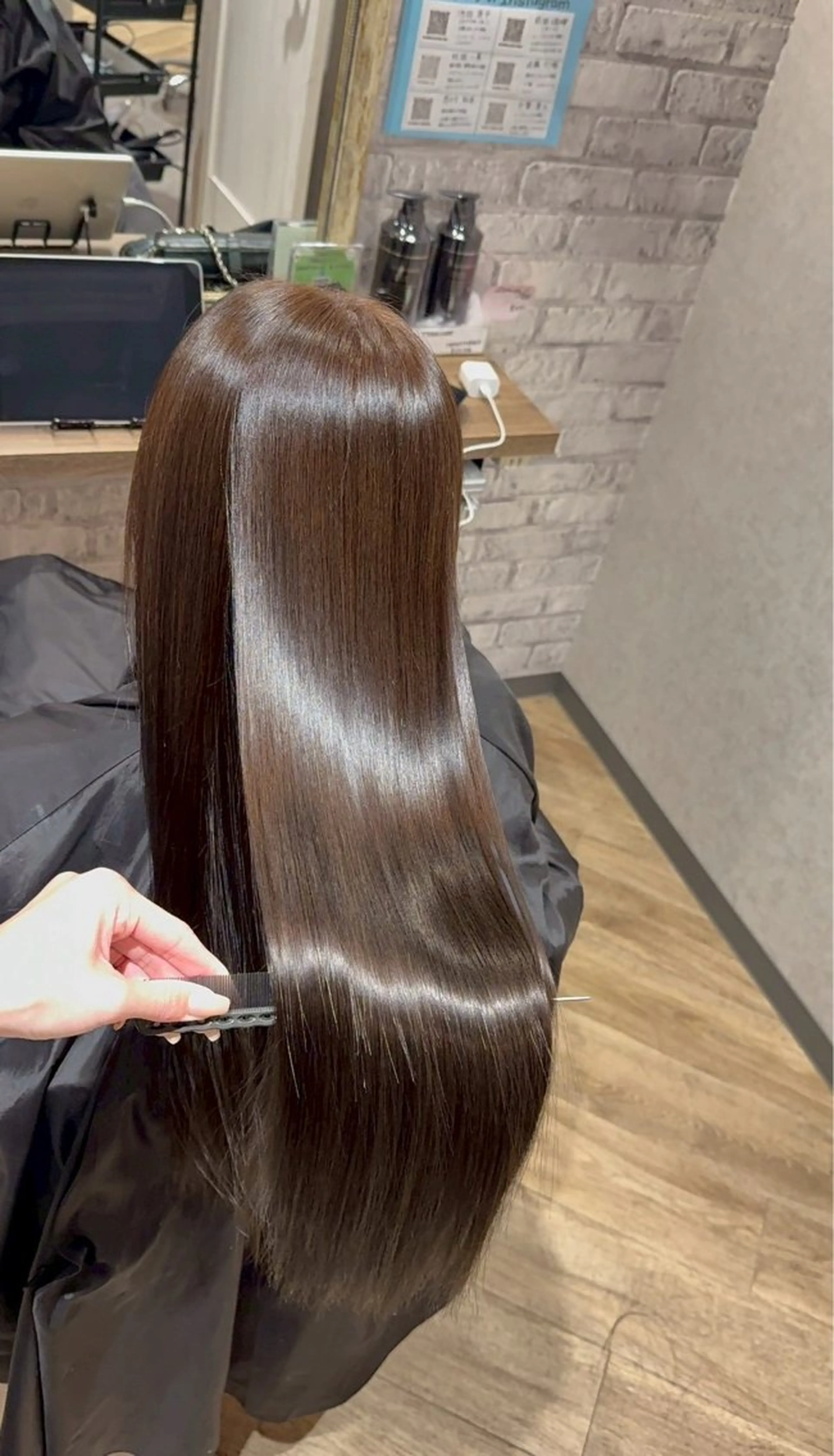 ロング カラー 奈良 心優のヘアスタイル