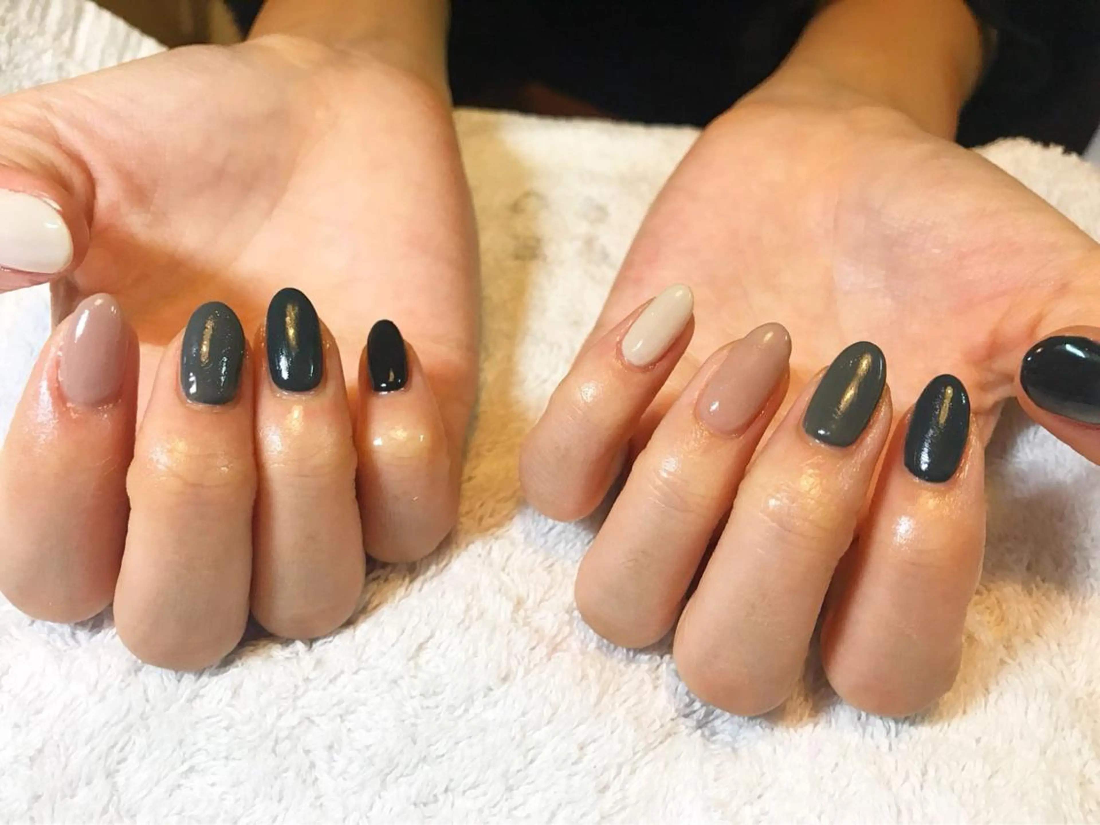 ネイル ハンドネイル フットネイル GéRanium Harukaのネイルデザイン