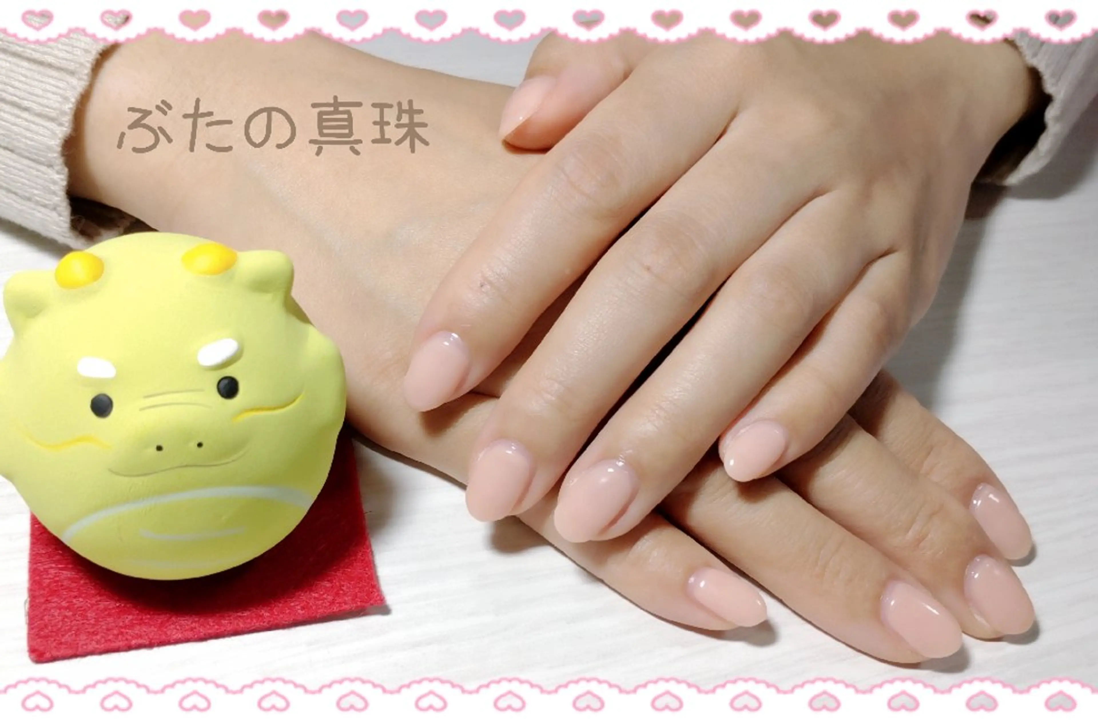 ネイル ワンカラーネイル ハンドネイル 林 珠里のネイルデザイン