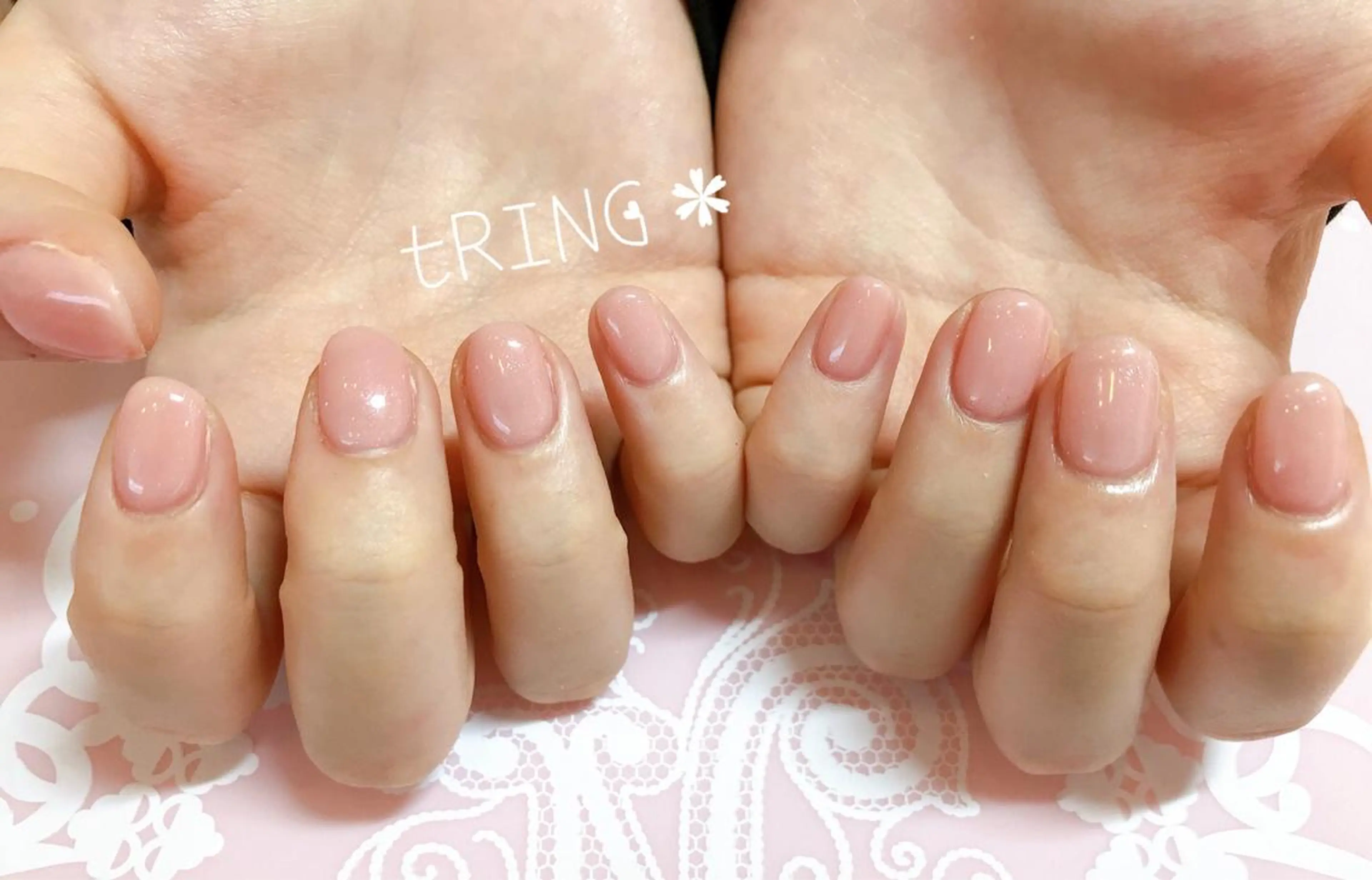 ネイル ハンドネイル tRING＊ しいの木台のネイルデザイン