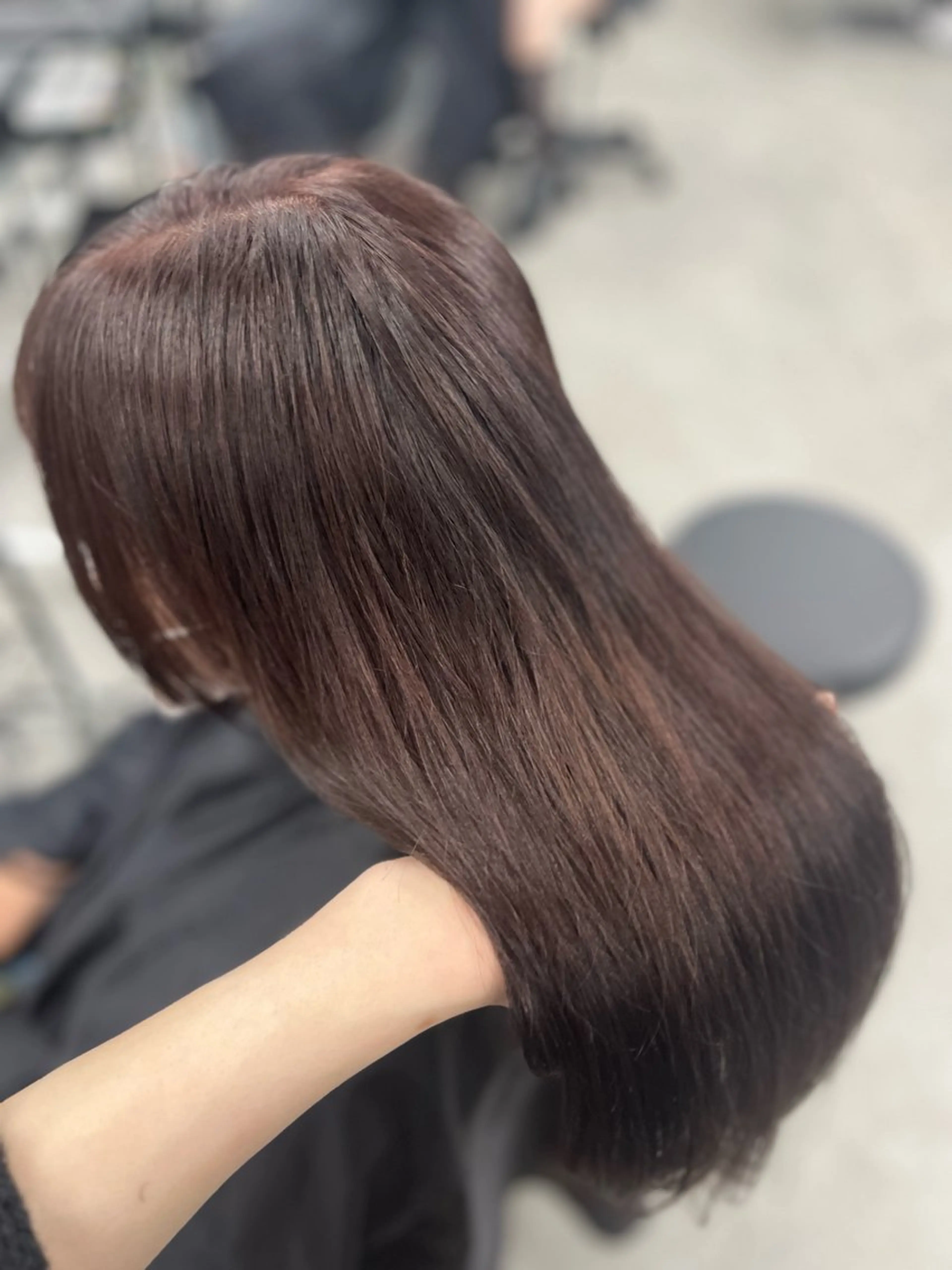 カラー ベージュ・ラベンダー カラー🎀りりのヘアスタイル