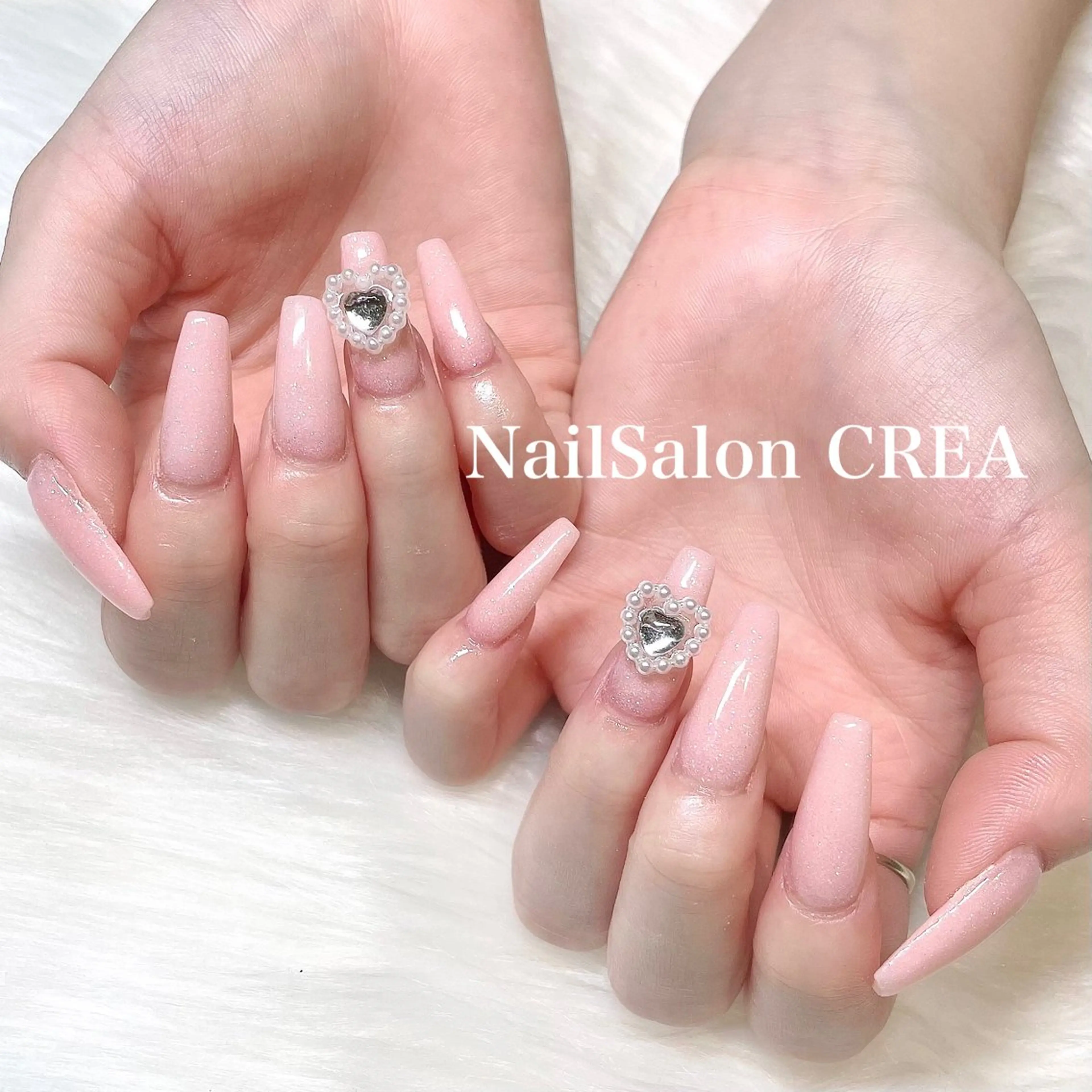 ネイル 持ち込み ハンドネイル NailSalon CREAのネイルデザイン