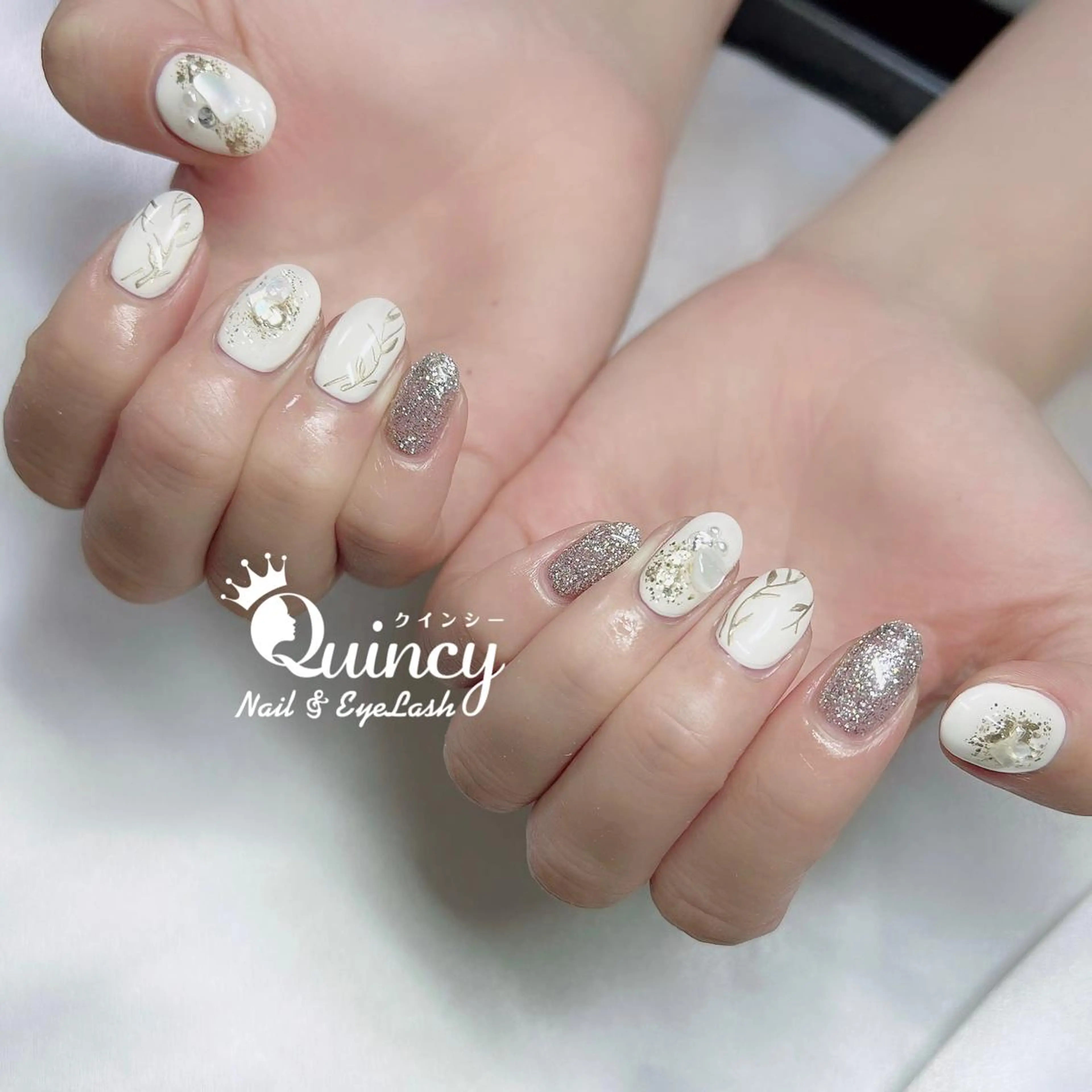 ネイル Quincy ネイル&アイラッシュのマツエク・マツパデザイン