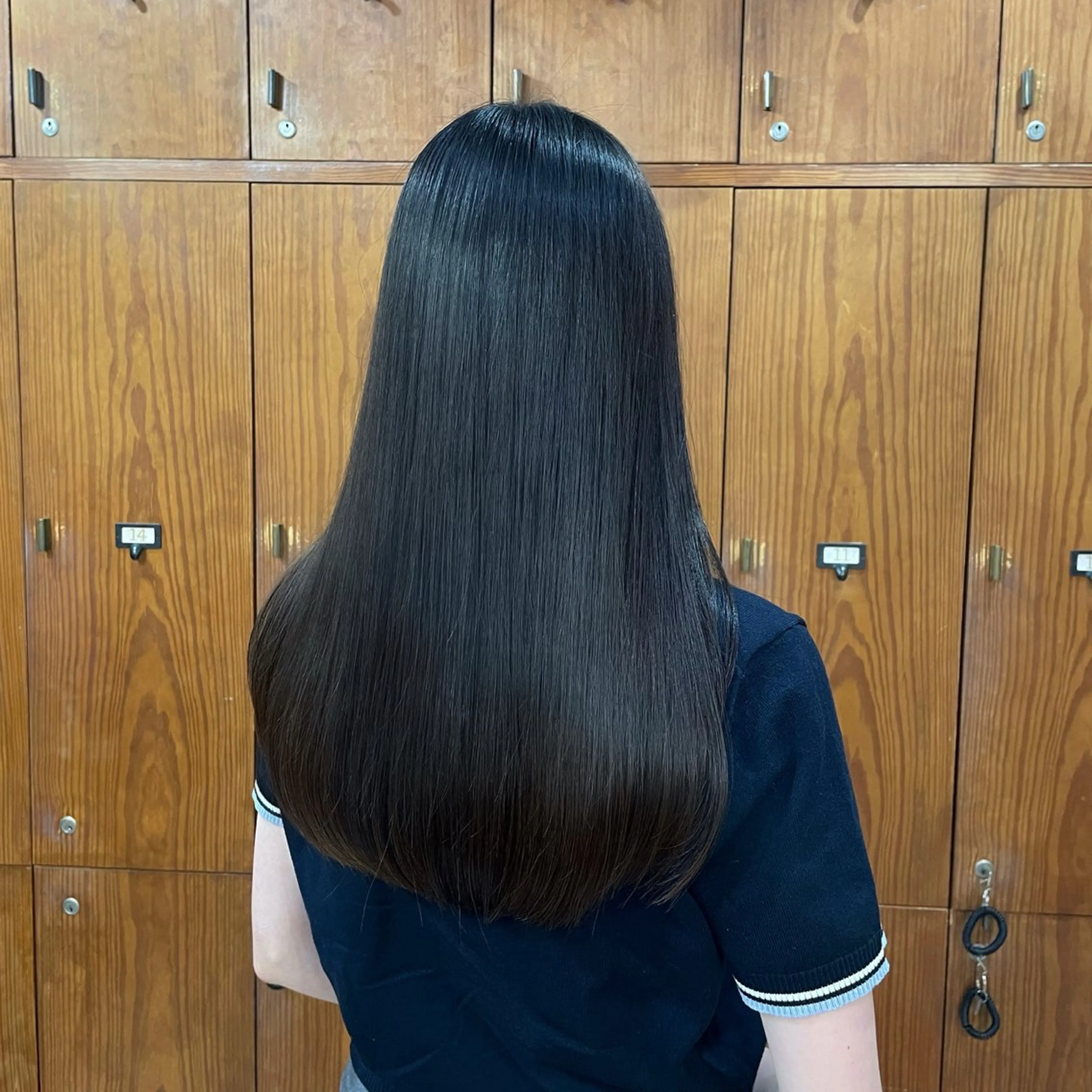 ロング 森 はるなのヘアスタイル