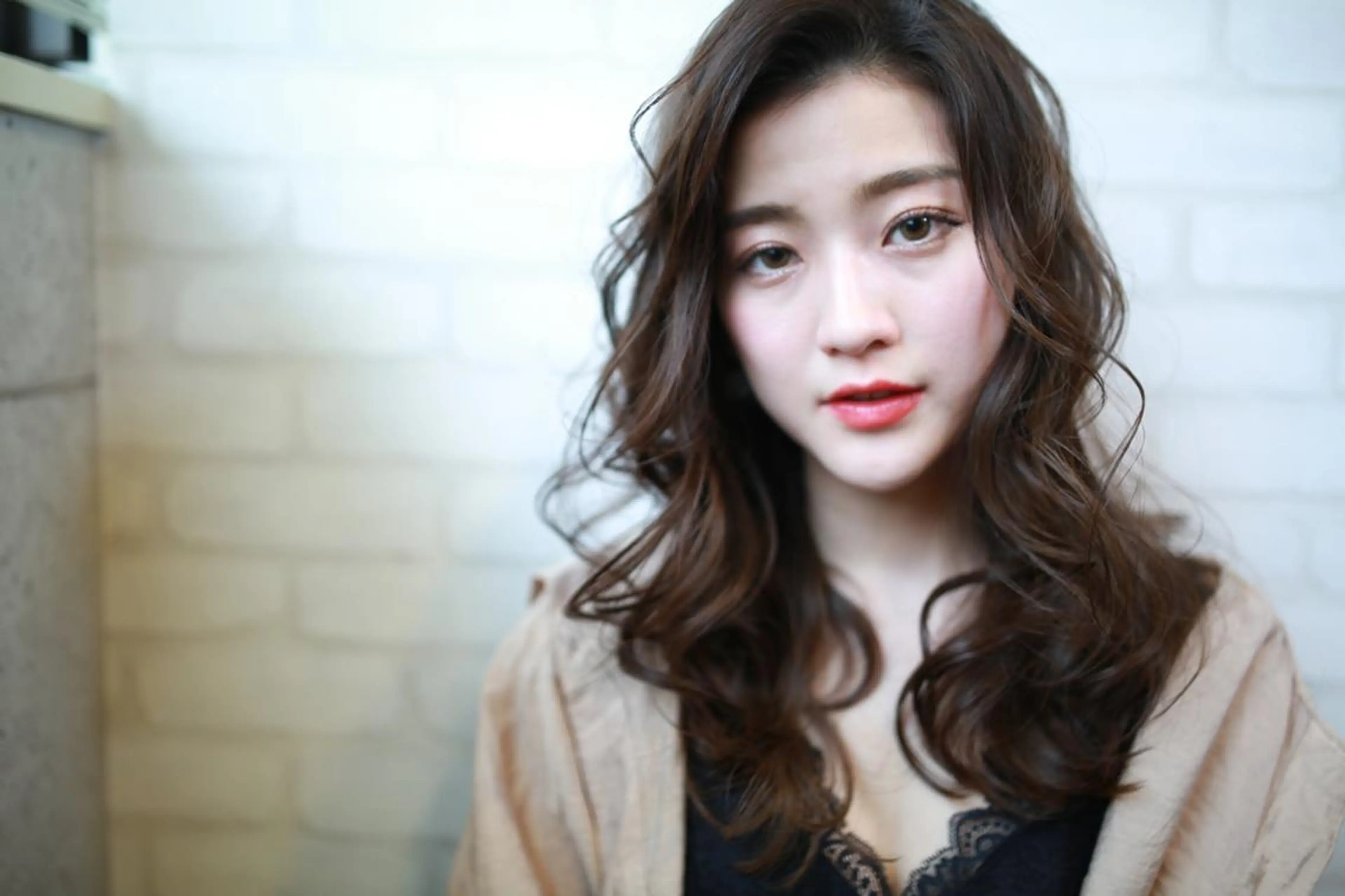 セミロング カラー パーマ ヘアアレンジ 大久保寿高✨ なりたい色を叶える✨のヘアスタイル