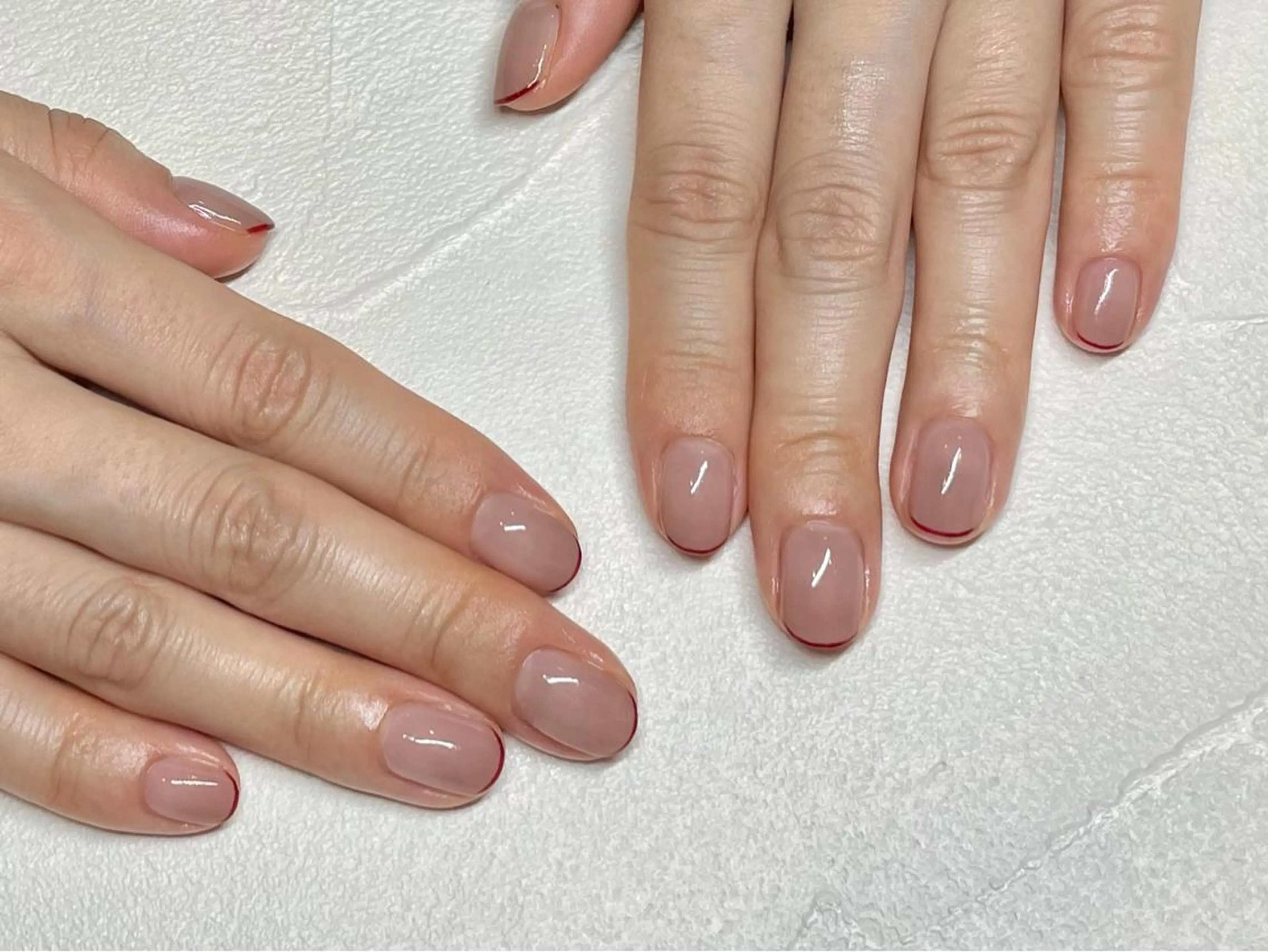 ネイル フレンチネイル ささき れいなのネイルデザイン