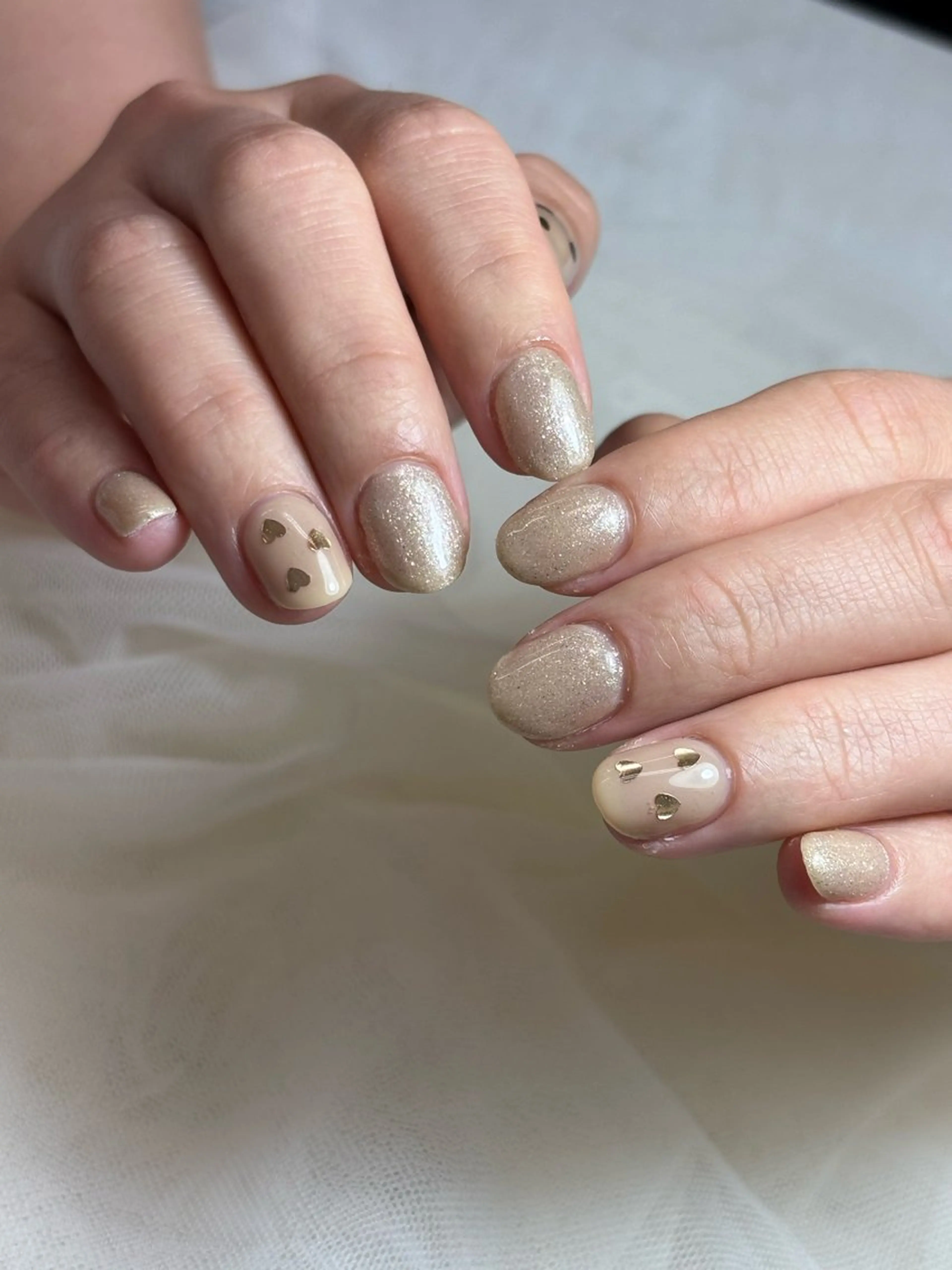 ネイル ニュアンスネイル オフィスネイル シンプルネイル 春ネイル ハンドネイル kaho.  /期間 限定モデル募集のネイルデザイン