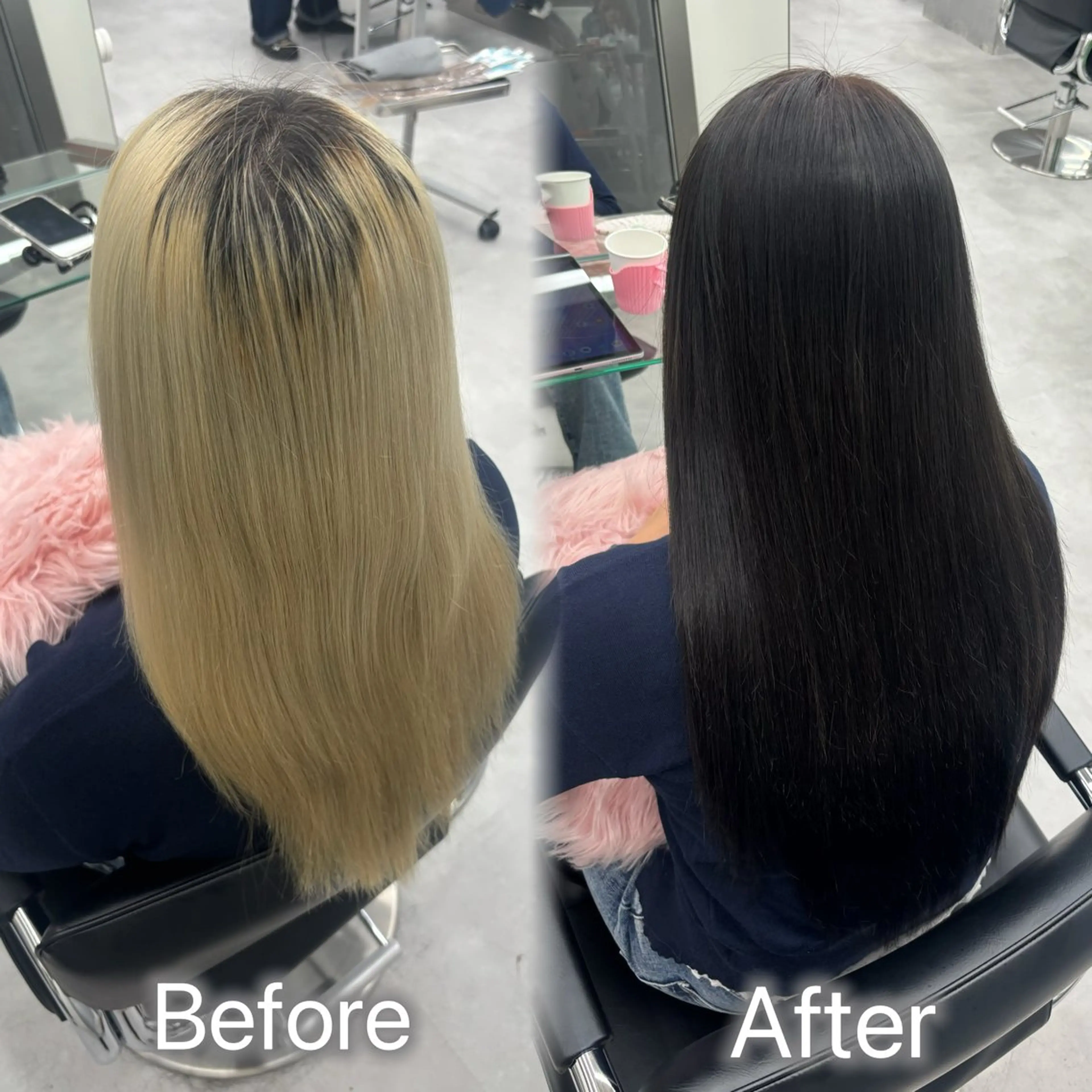 ロング カラー ヘアアレンジ メンズ カット ヘアカラー エクステ ヘアセット 羽エク指名No1✨️ シールエク🌙しぇるのヘアスタイル