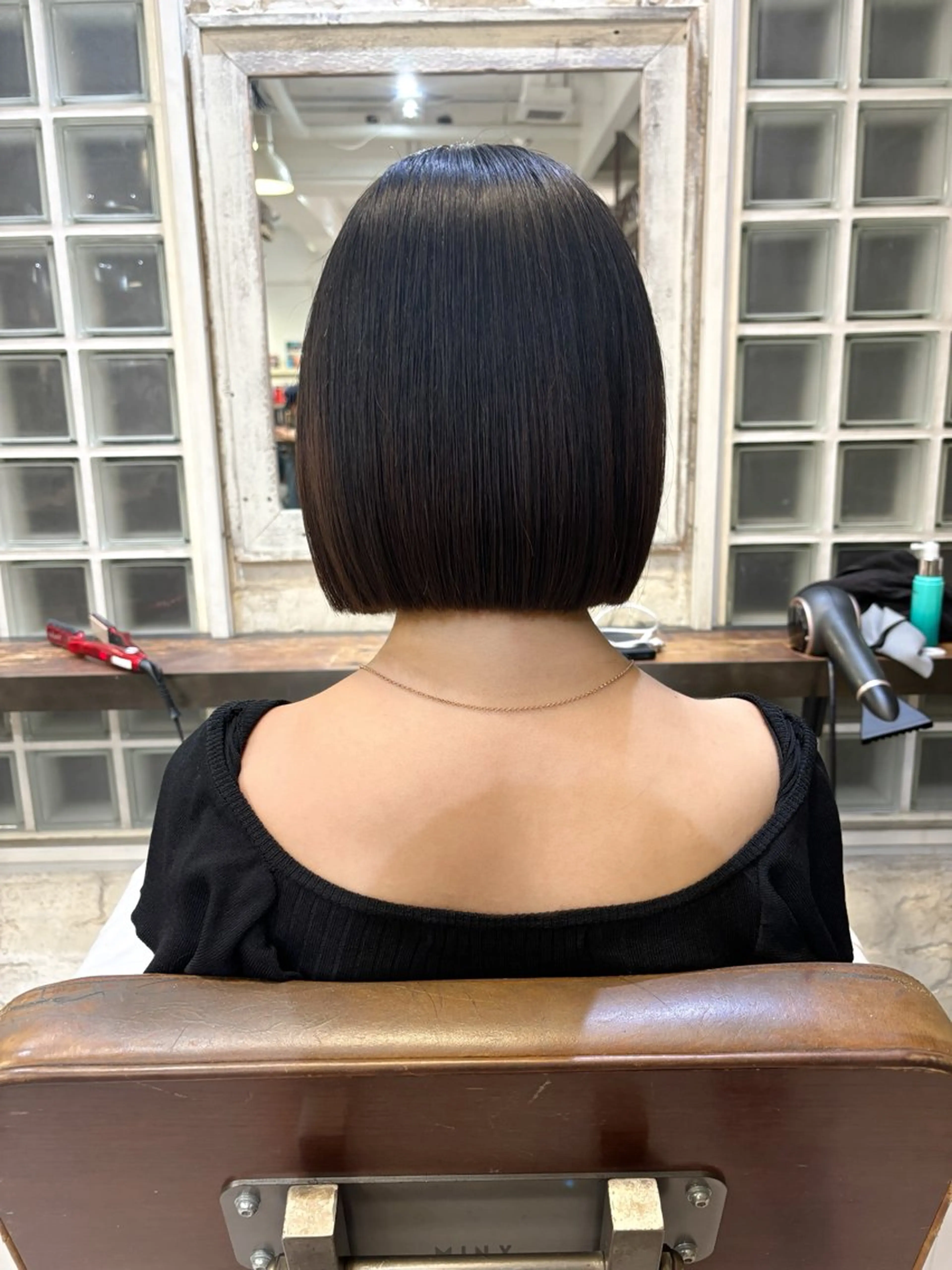 ショート 結莉/ボブ/ 縮毛矯正のヘアスタイル
