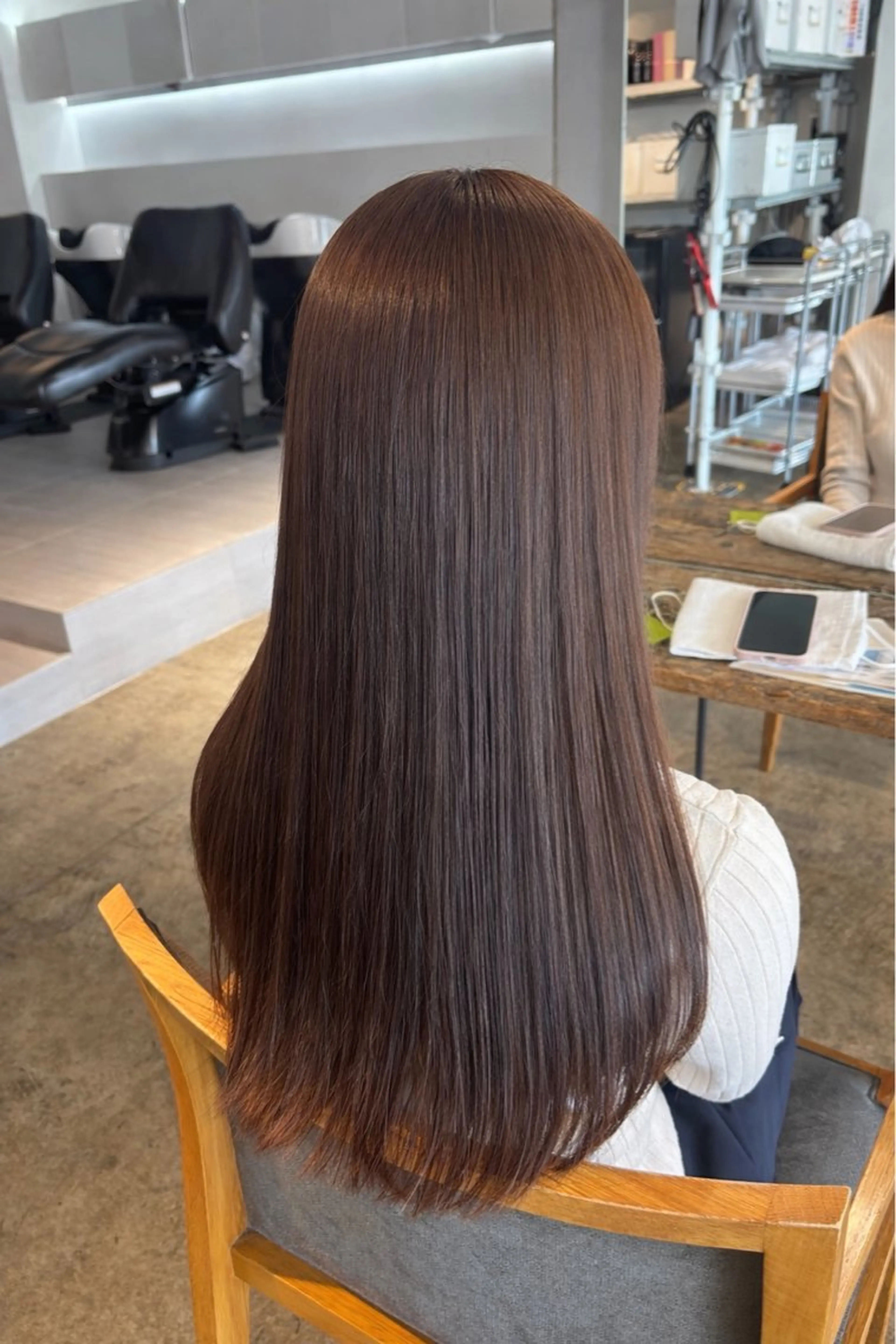 ロング カラー ベージュカラー ブリーチ ブラウンカラー チョコレートブラウン 透明感カラー ヘアカラー トリートメント 🌼ブリーチ/個性派 ヘアセットMei🌼のヘアスタイル