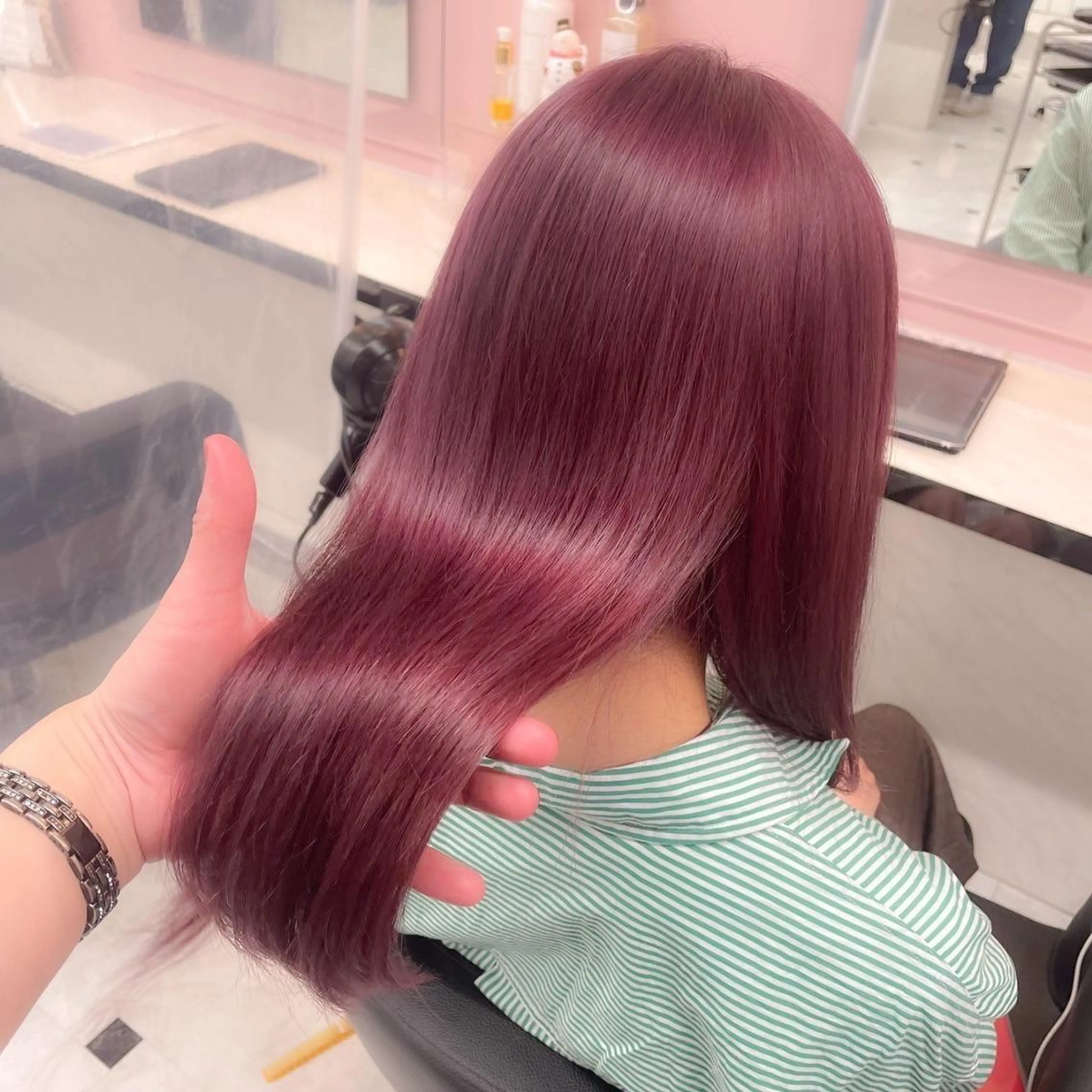 カラー 暖色ガーリーヘア🎀 MEARI🩰のヘアスタイル