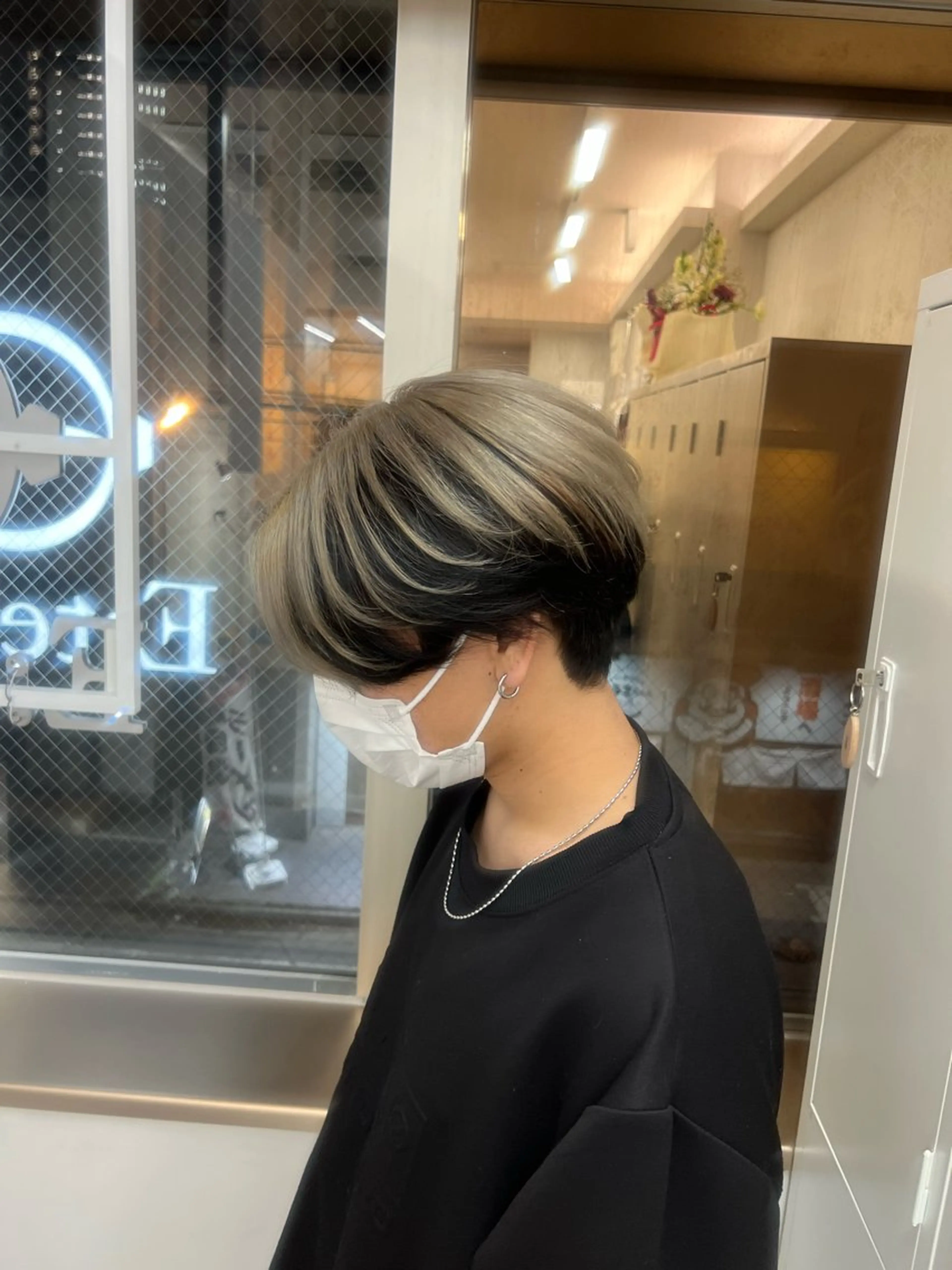 ショート カラー メンズ E:terne大宮店 ディレクター豊島穂希のヘアスタイル