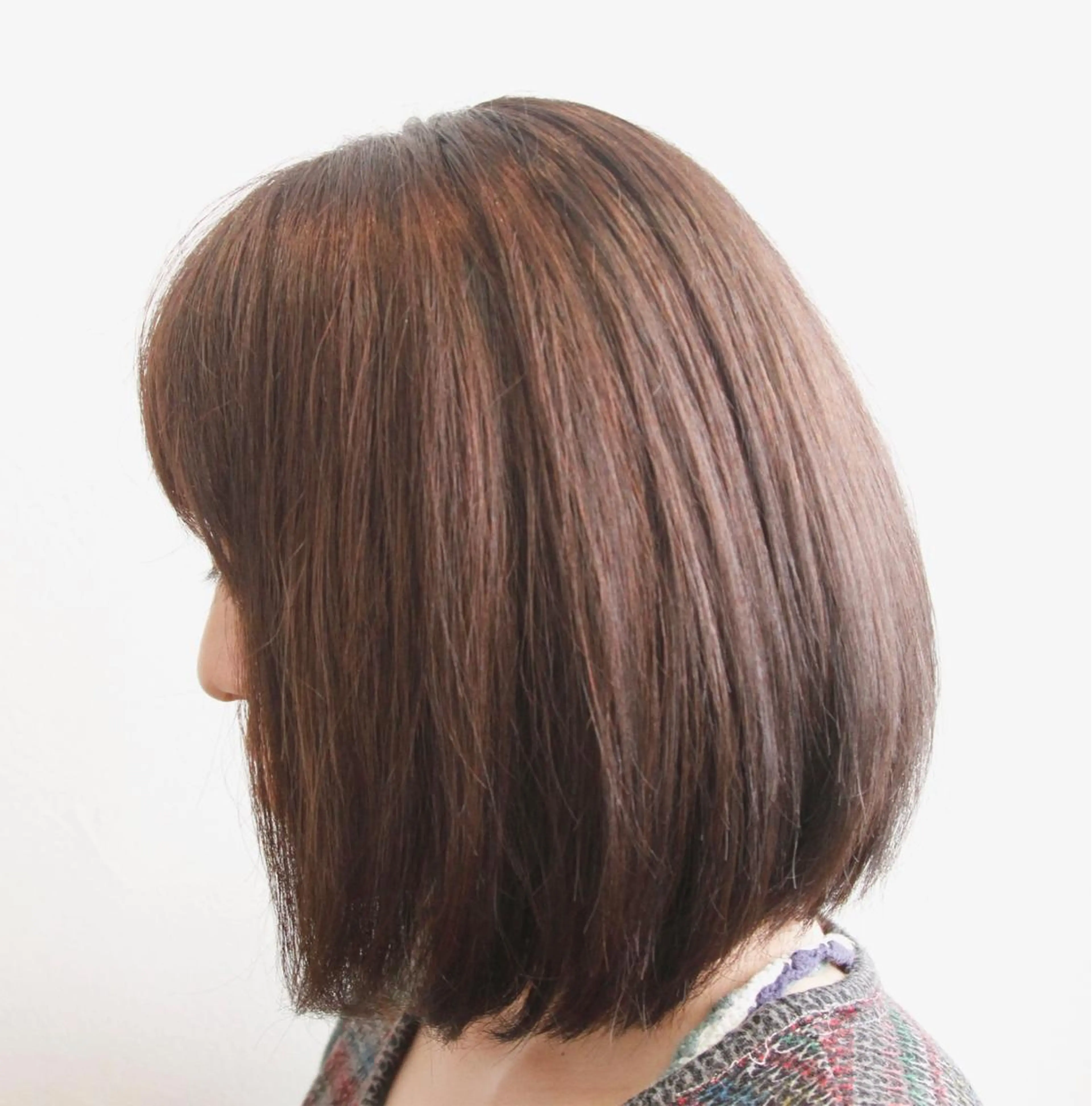 ミディアム ボブ ショート/ボブ/ 白髪染め/メンズ葛西のヘアスタイル