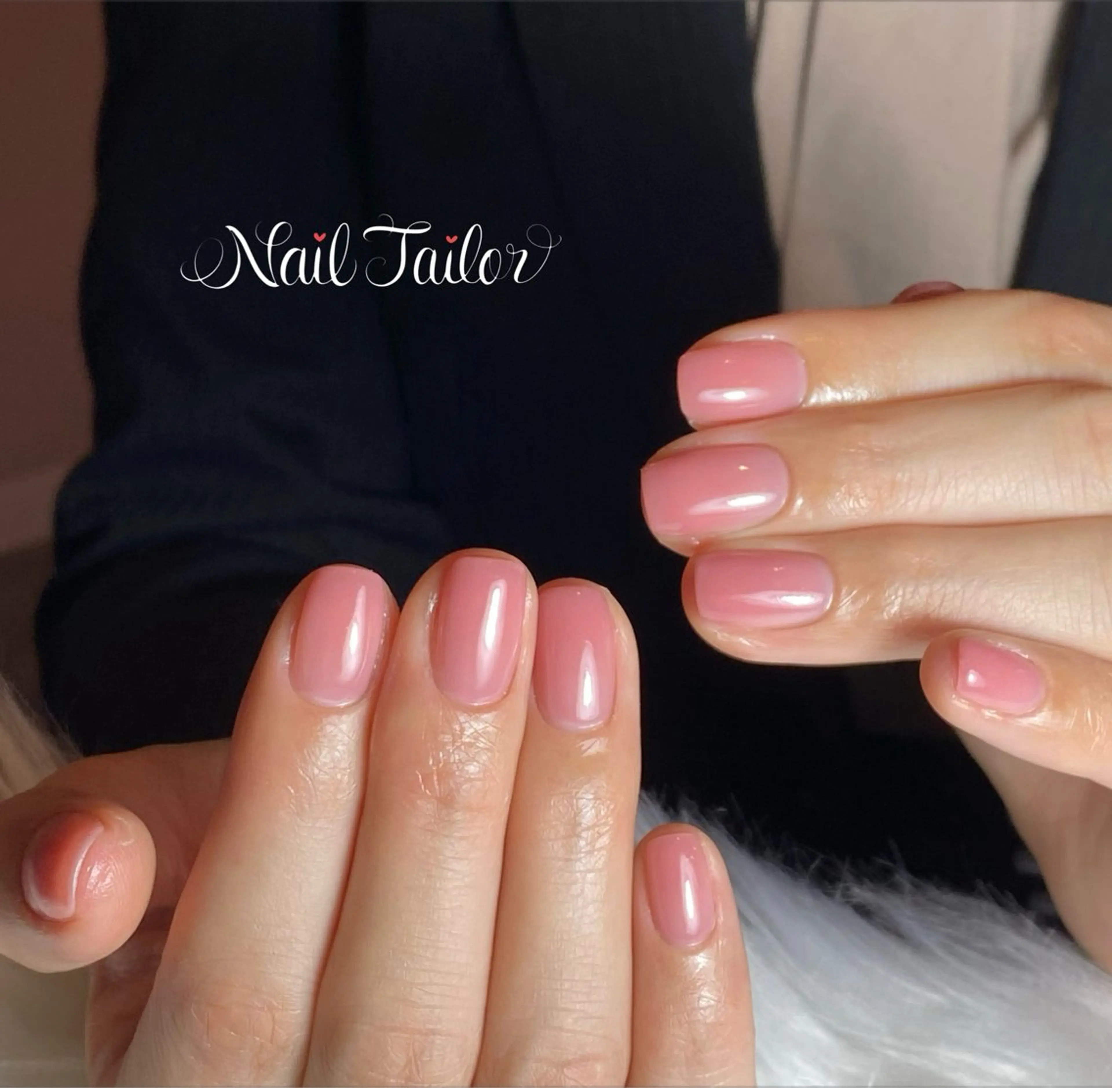 ネイル オフィスネイル ワンカラーネイル ショートネイル シンプルネイル 春ネイル ハンドネイル NailTailor ネイルテイラーのネイルデザイン